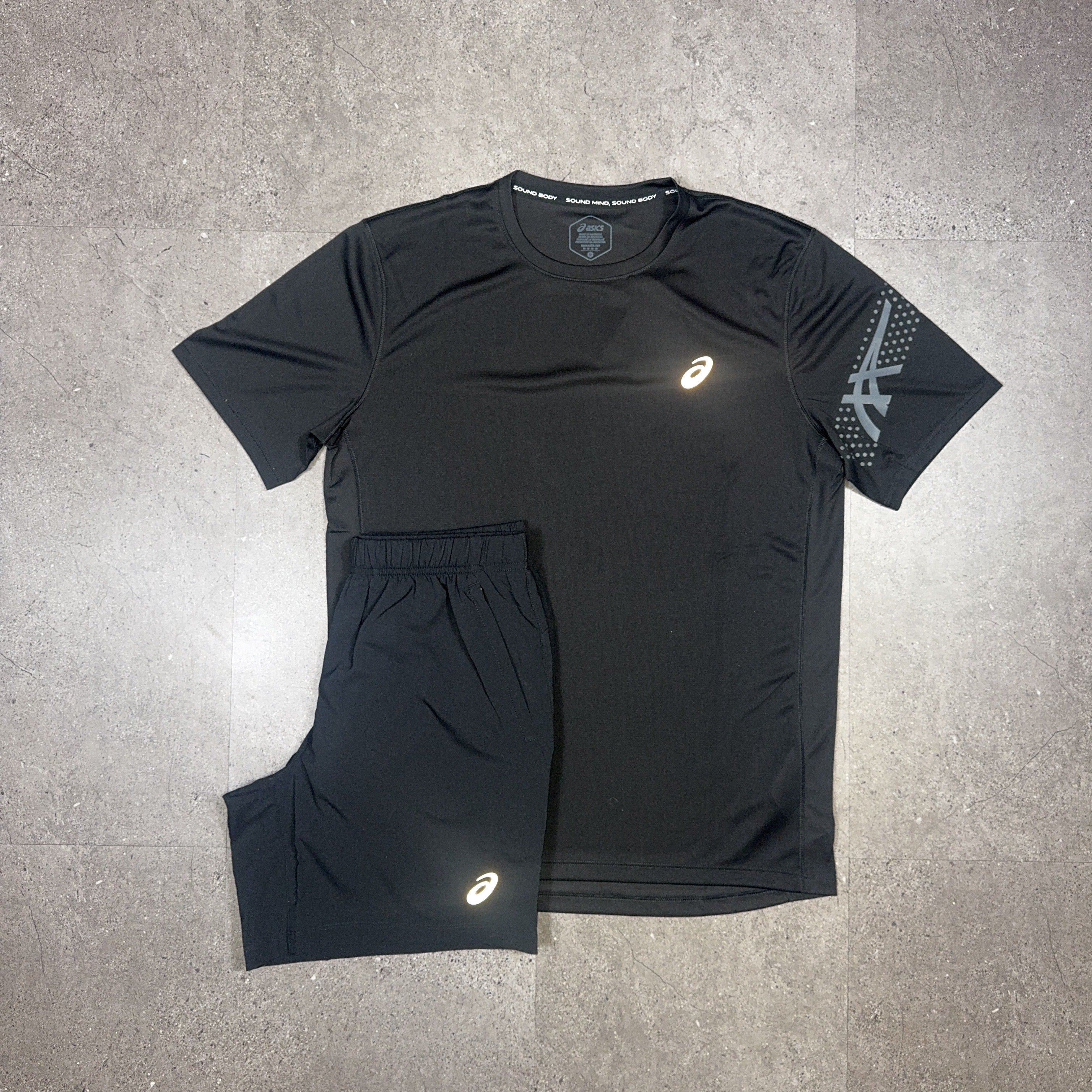 Asics Icon Set Black/Grey