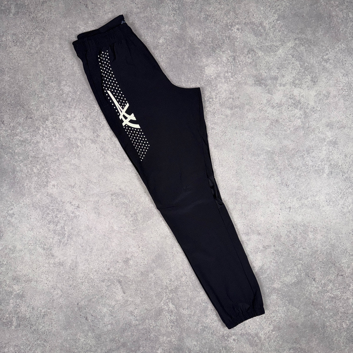 Asics Icon 4 Piece Tracksuit and Shorts Set Black/White