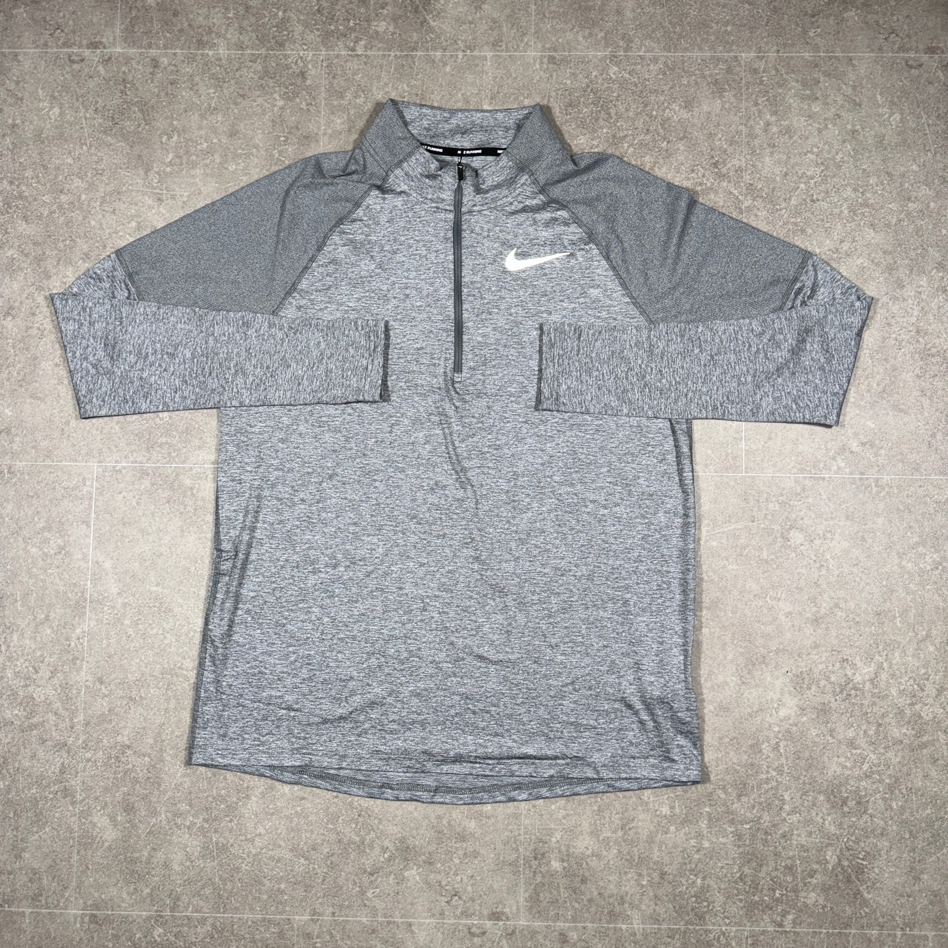 Nike element Half Zip Grey