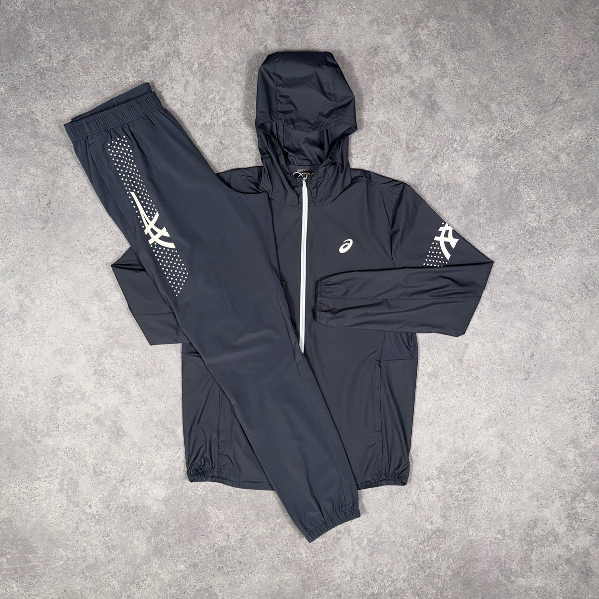 Asics Icon Tracksuit Set Carrier Grey