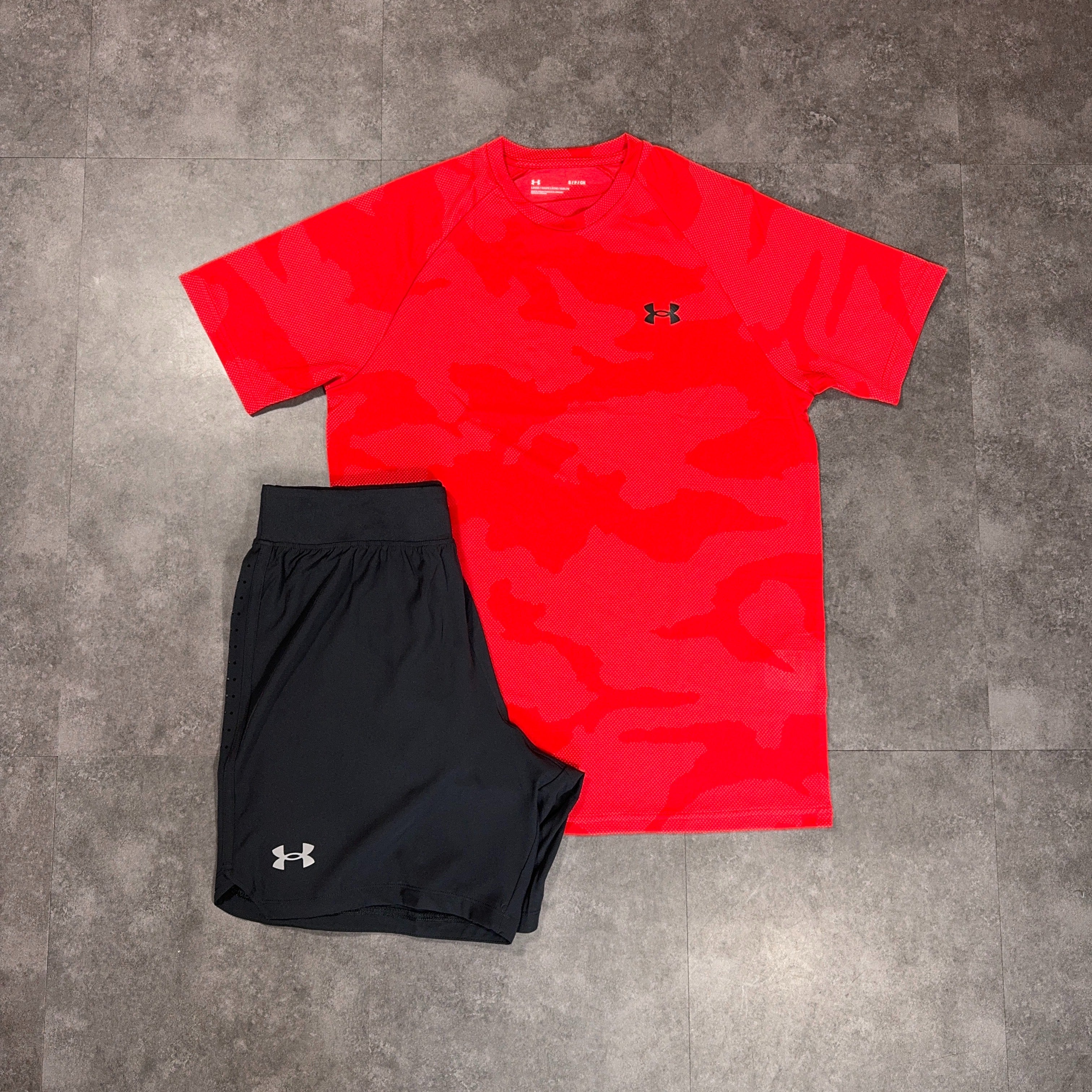Under Armour Camouflage Set Red/Black