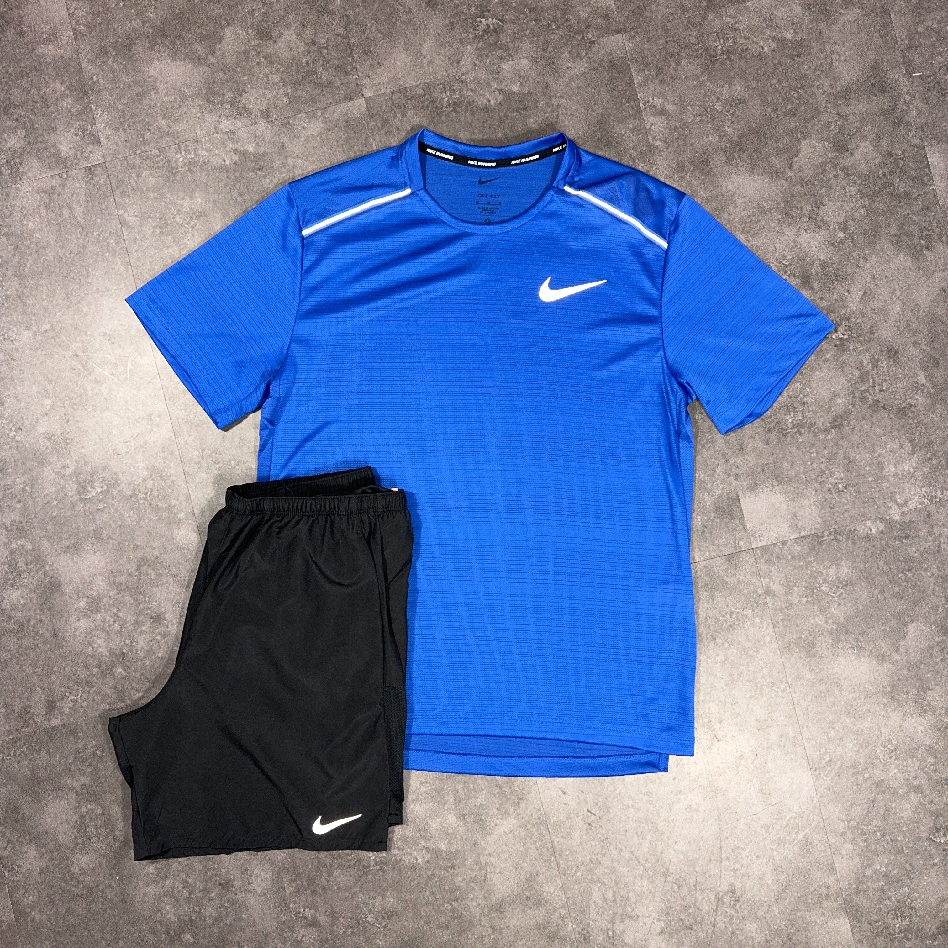Nike Miler Set Royal Blue/Black
