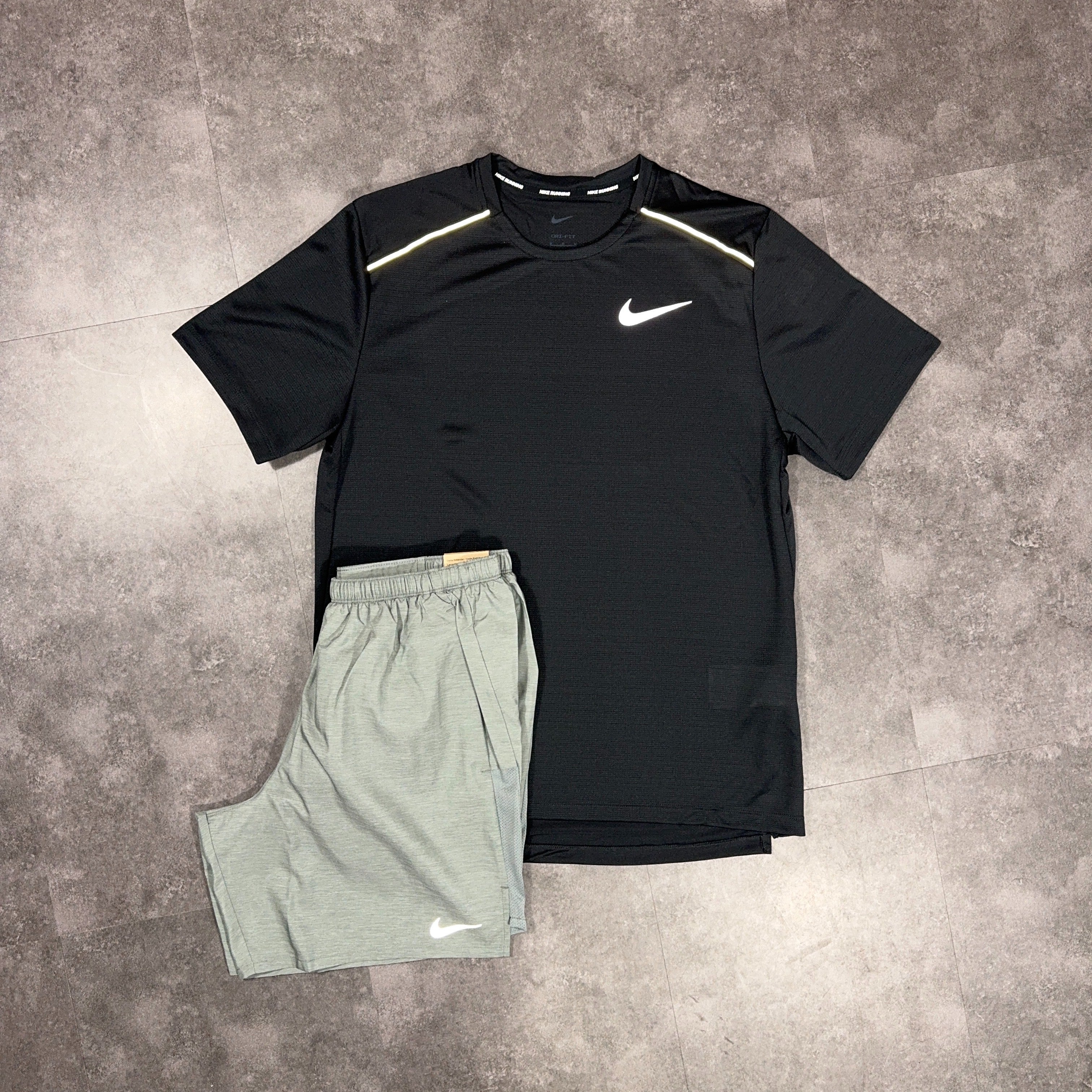 Nike Miler Set Black/Grey