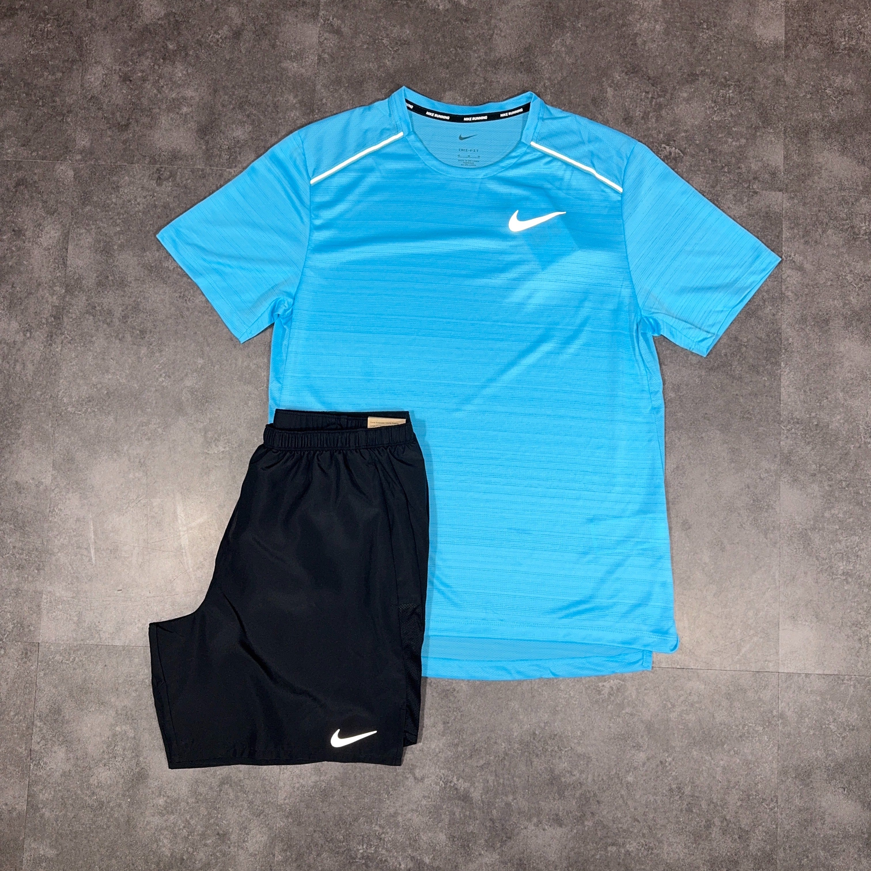 Nike Miler Set Baltic Blue/Black
