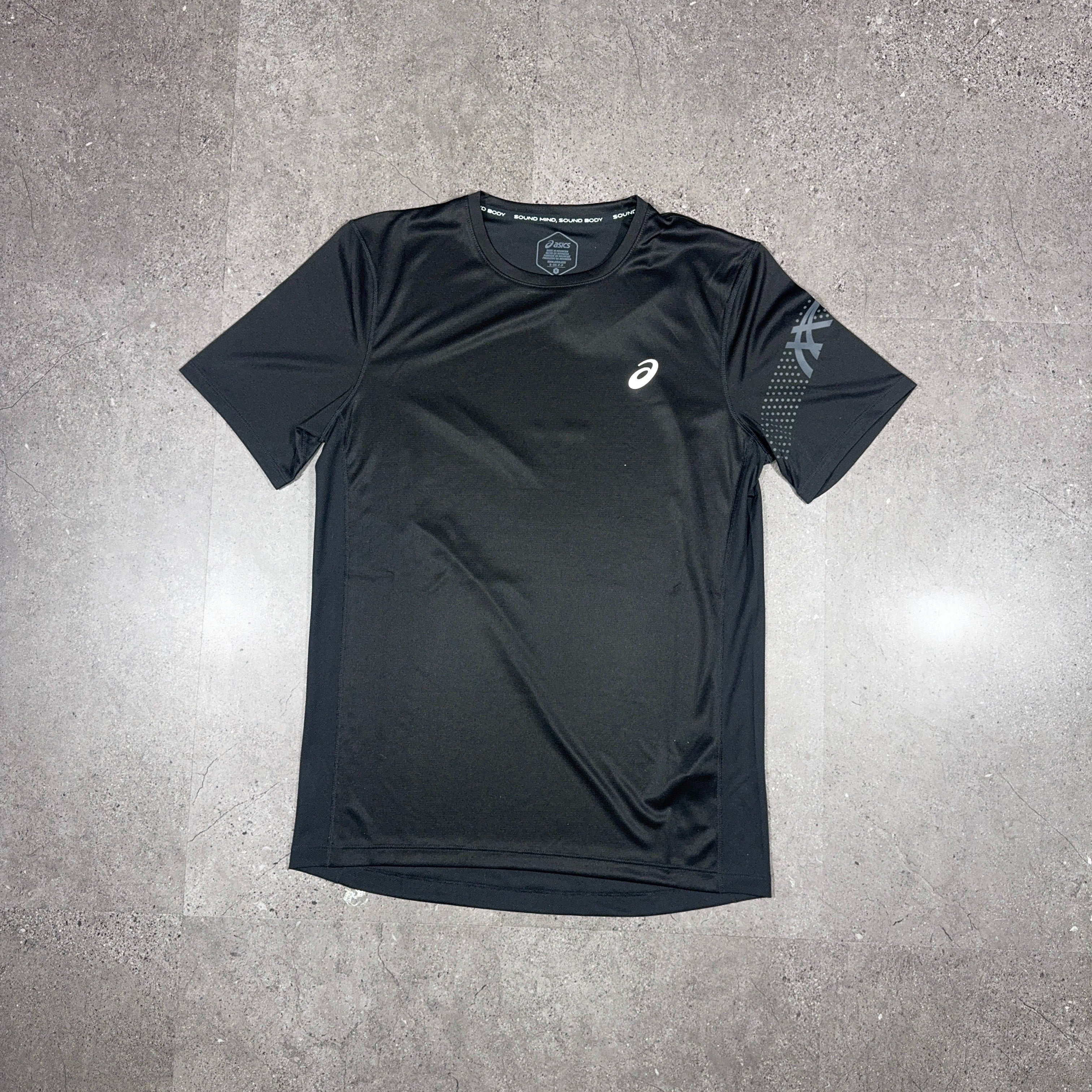Asics Icon T-Shirt Black/Grey