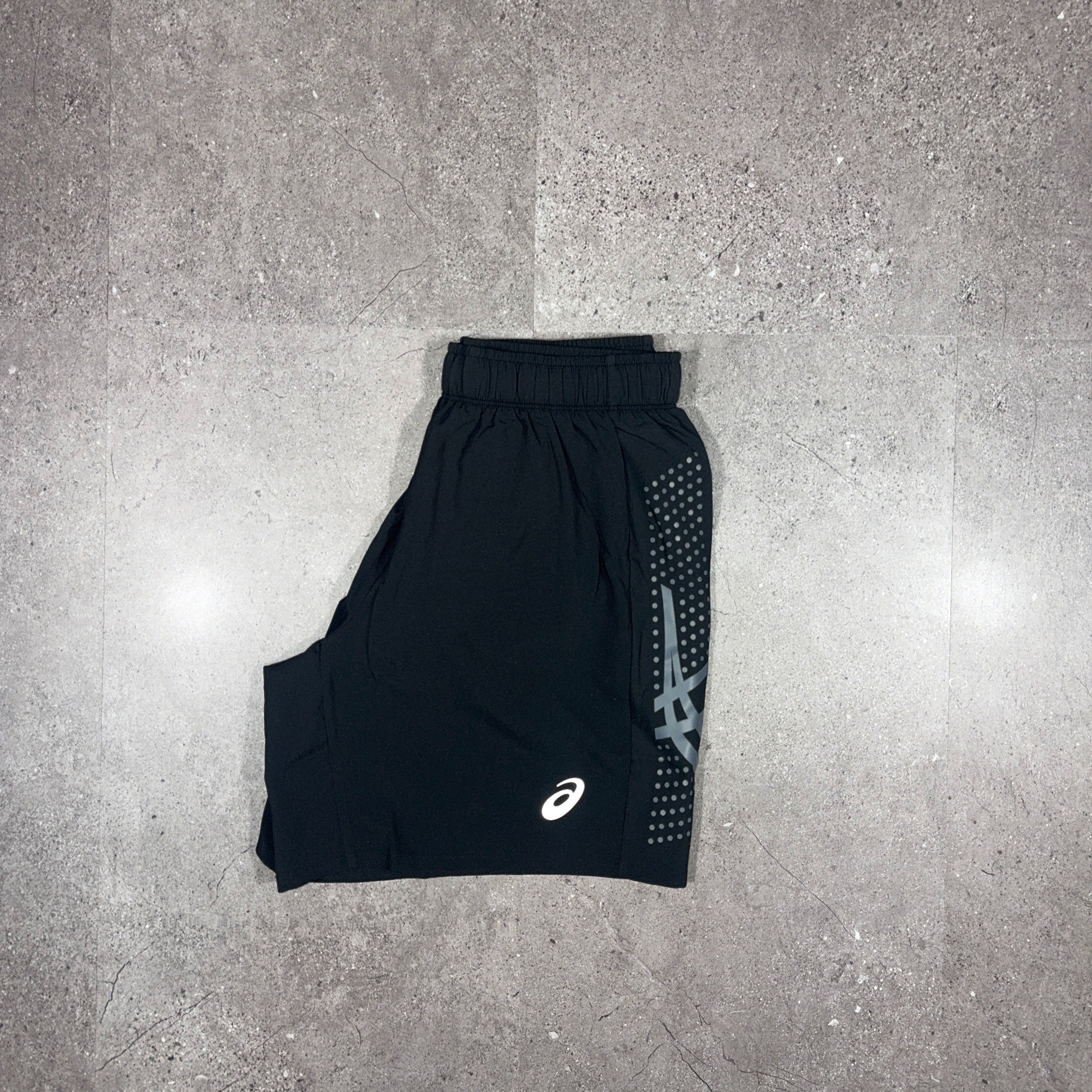 Asics Icon Shorts Black/Grey