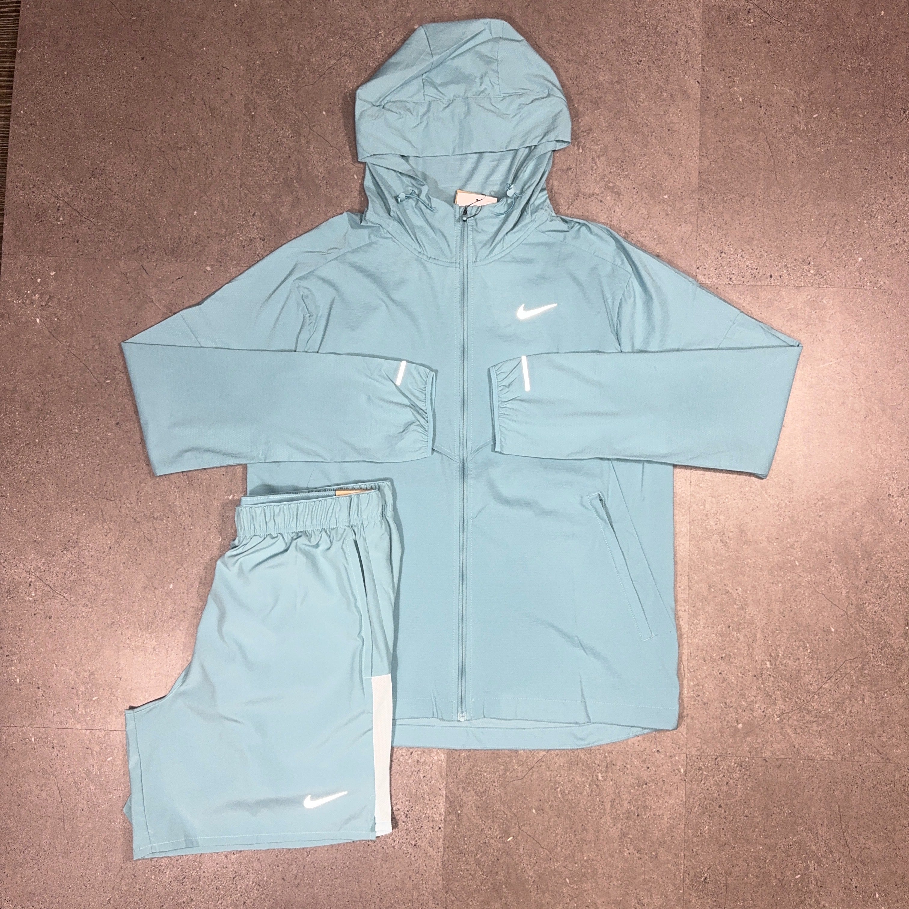 Nike Windrunner Set Denim Turquoise