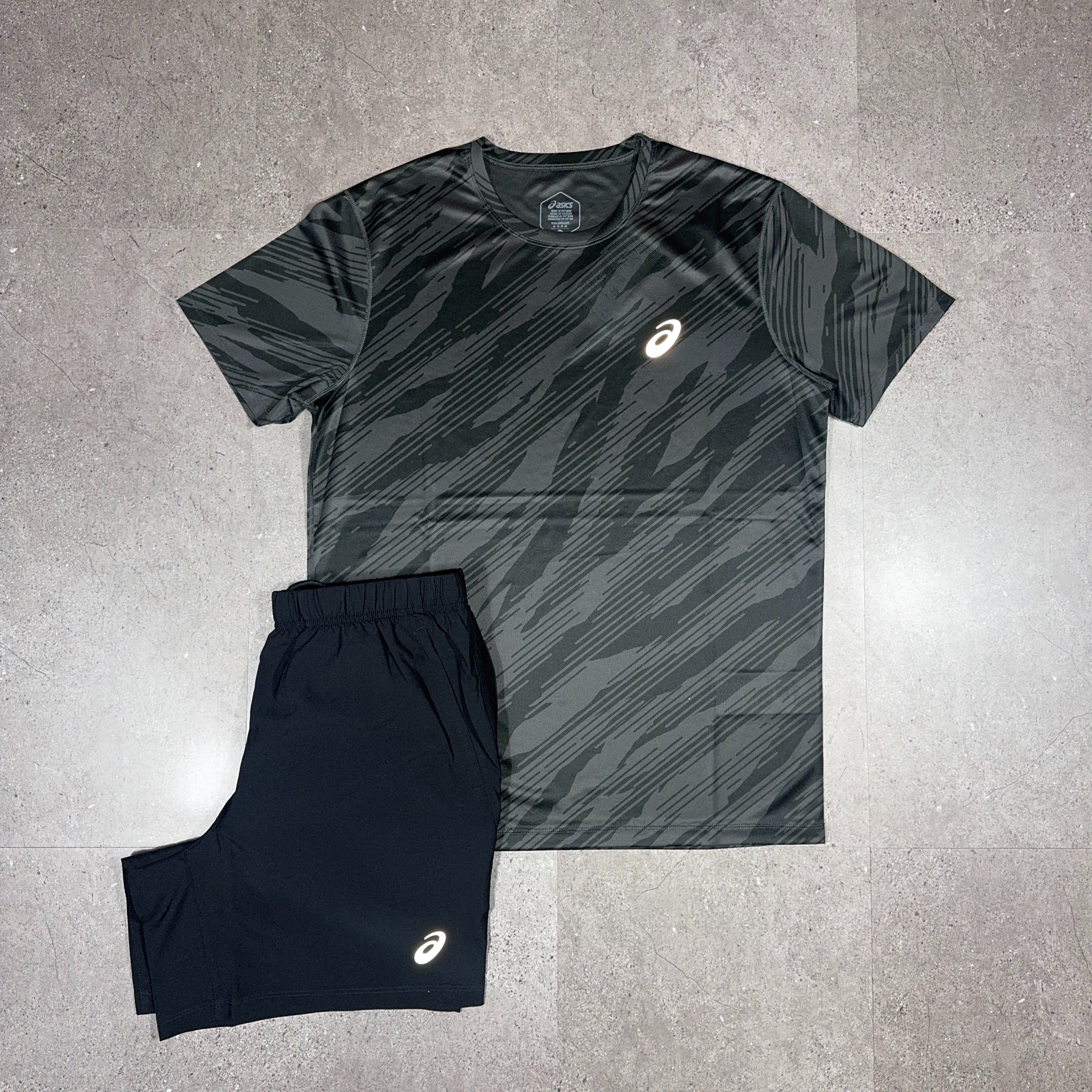 Asics Core Print Set Black