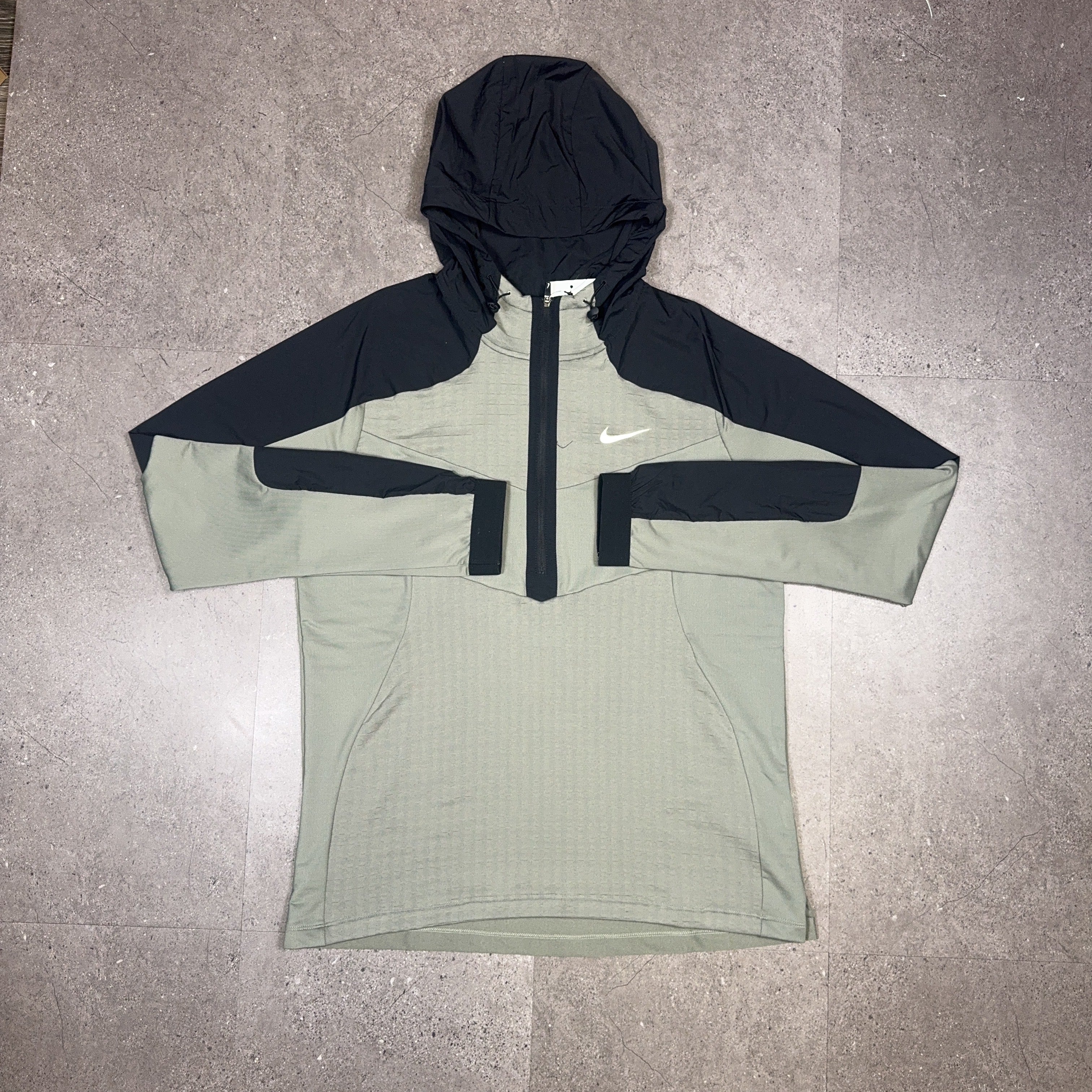 Nike Performance Half Zip Jacket Jade Green