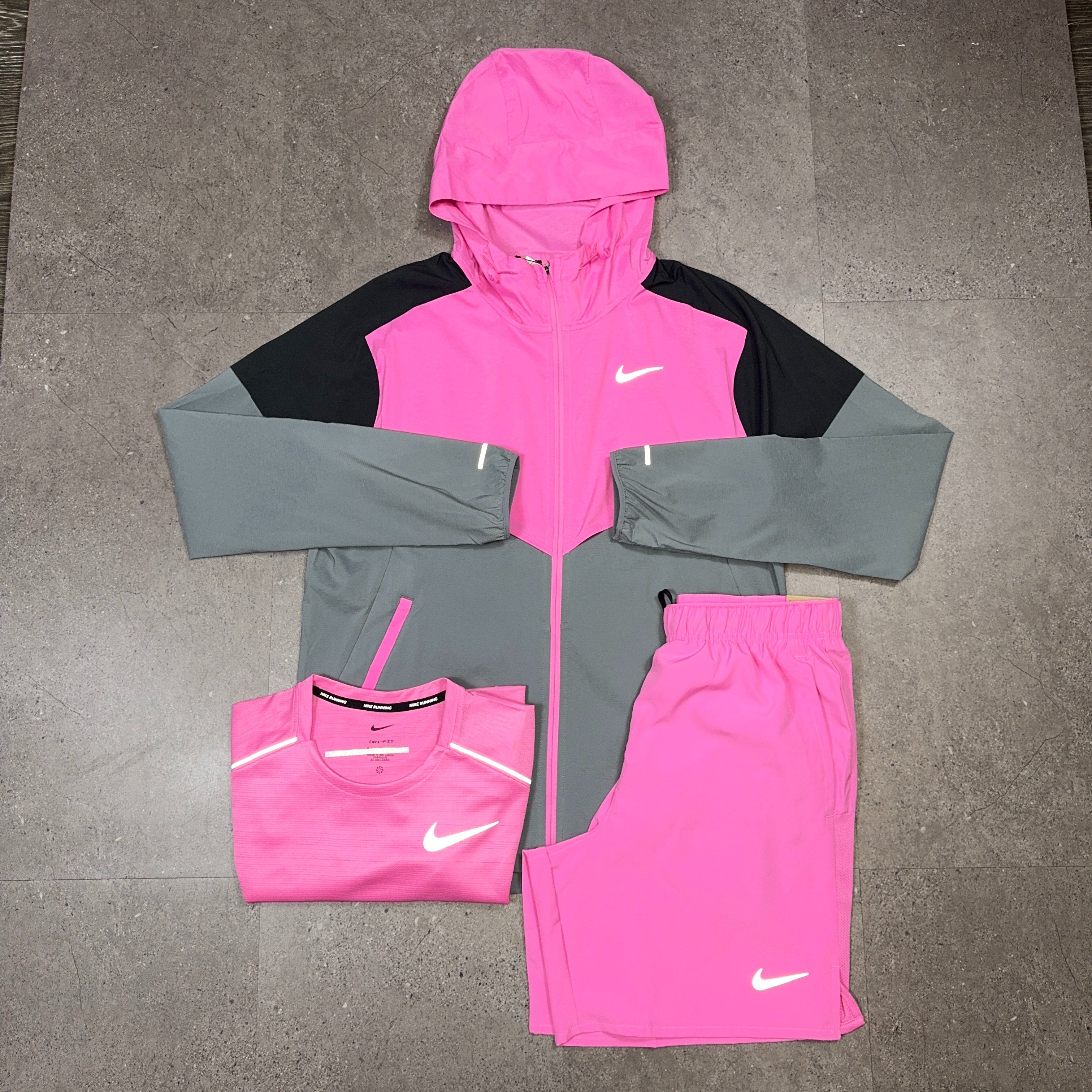 Nike Windrunner 3 Piece Set Playful Pink