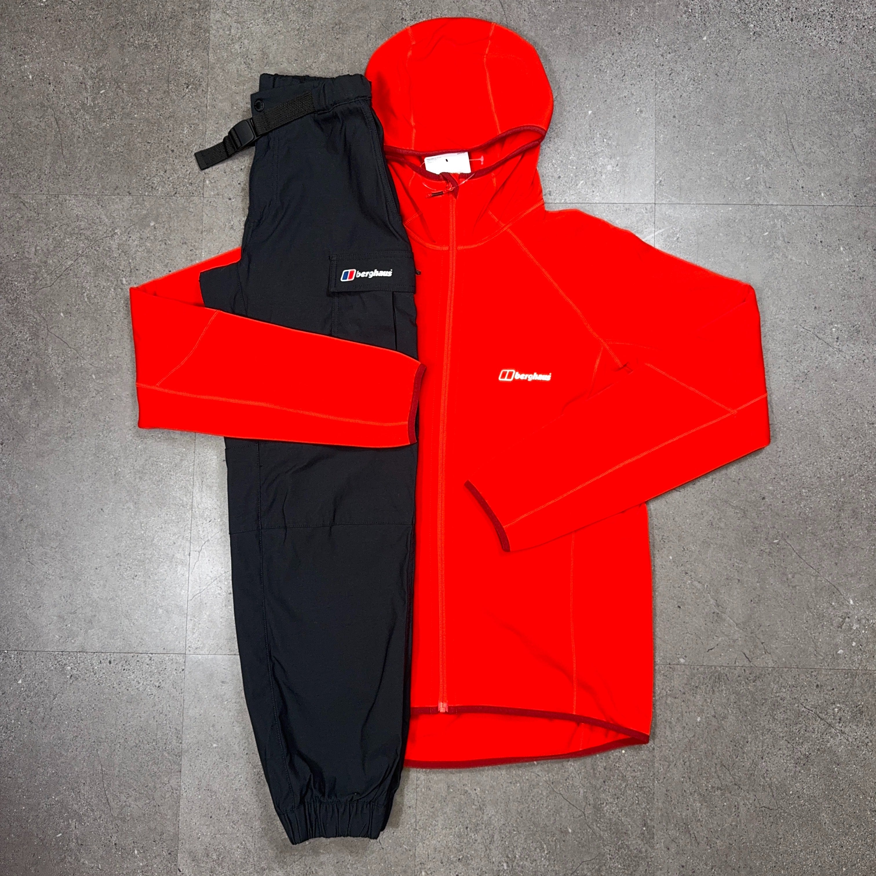 Berghaus Abbeystead Tracksuit Red/Black