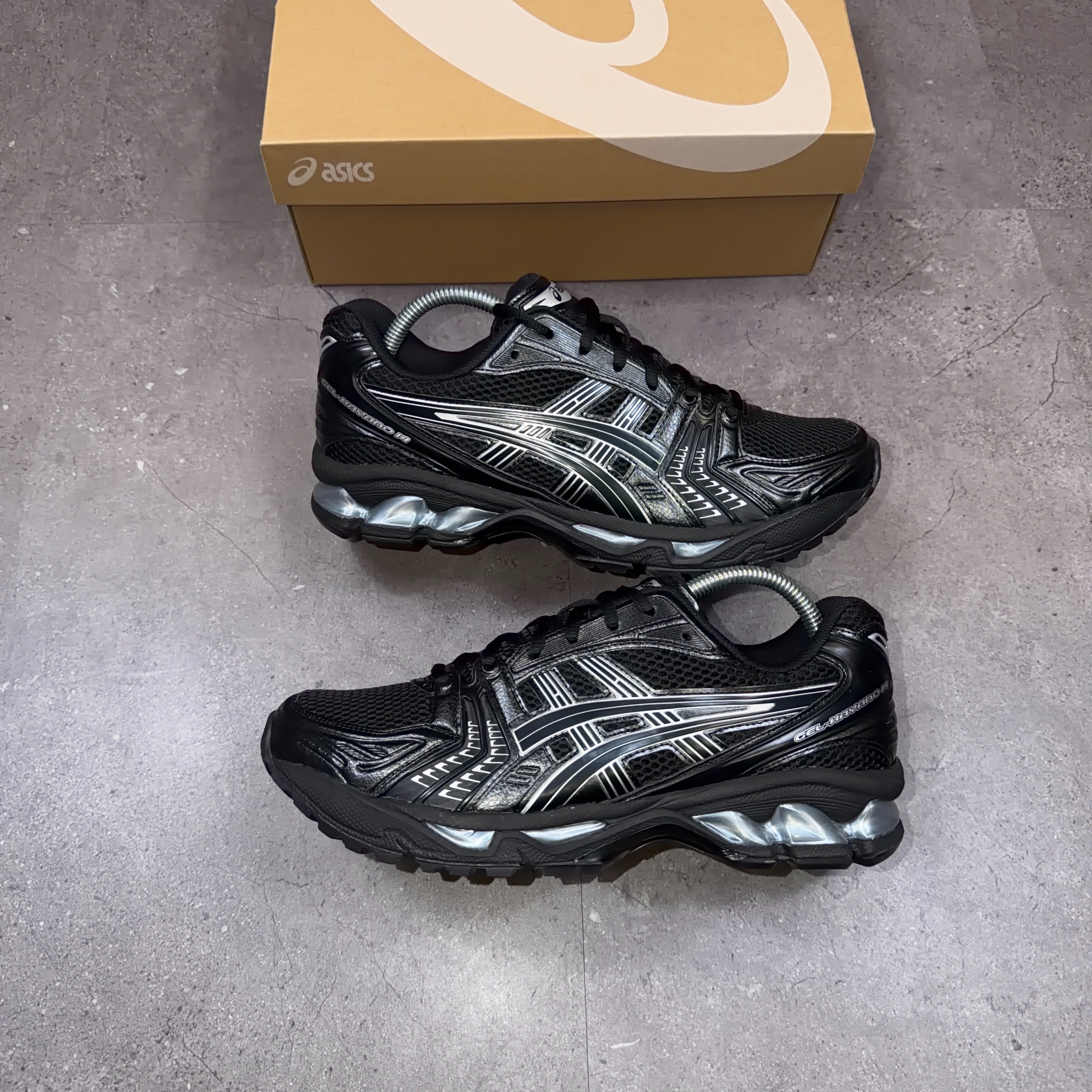 Asics Gel Kayano 14 Black/Silver