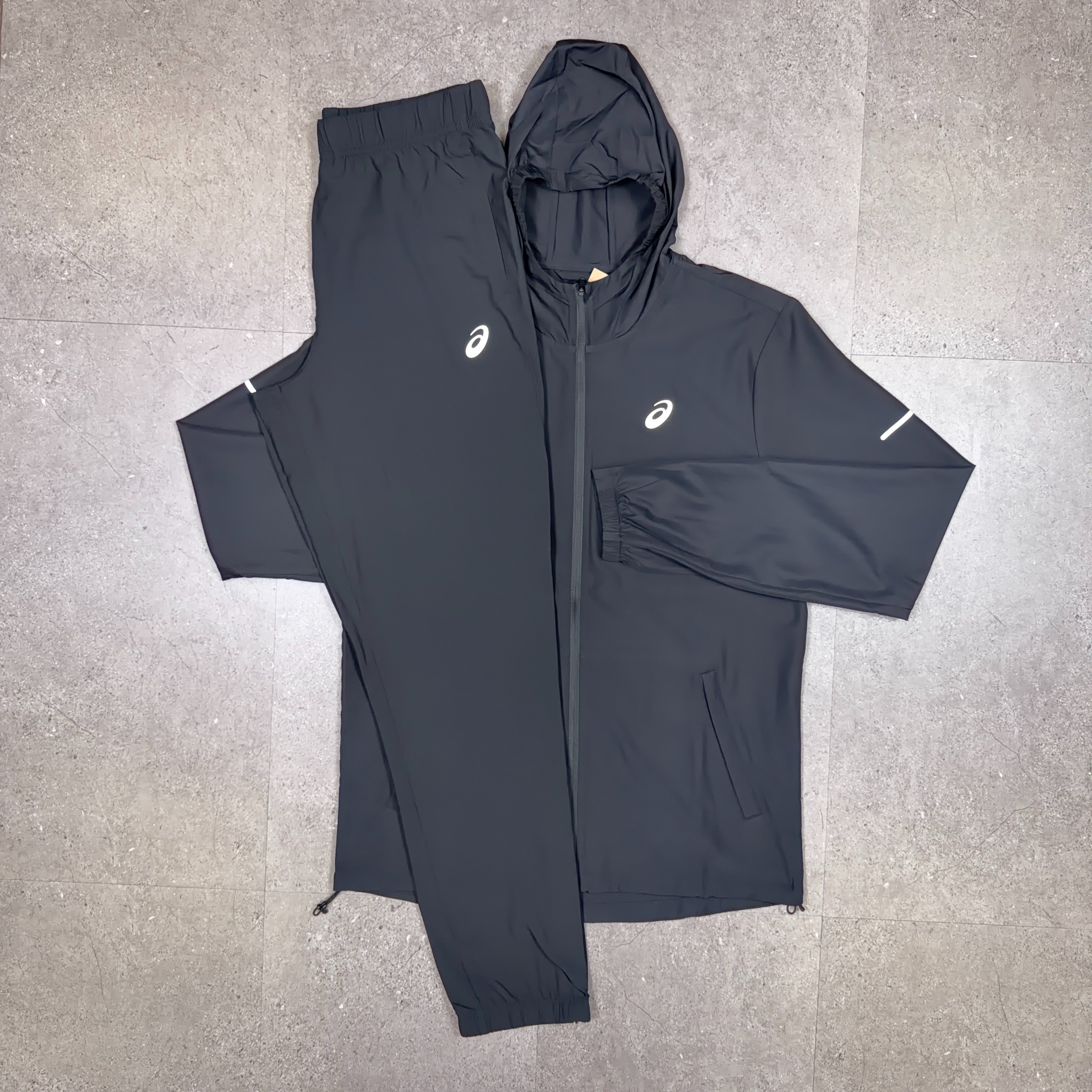 Asics Core Tracksuit Set Black