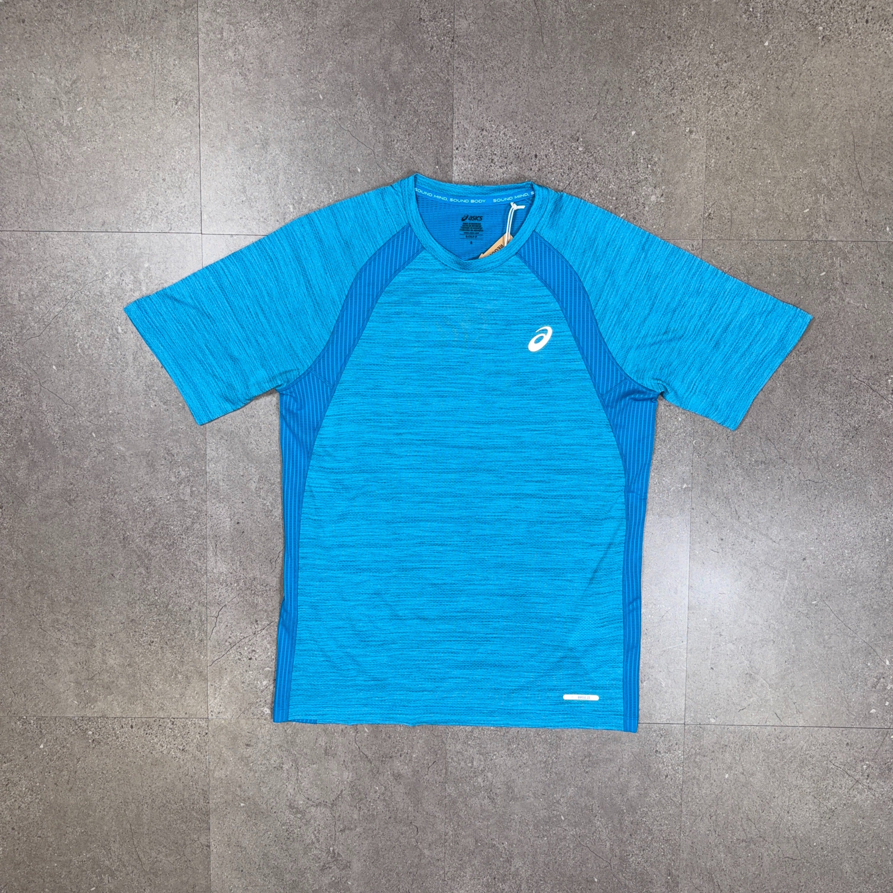 Asics Road T-Shirt Aegean Blue
