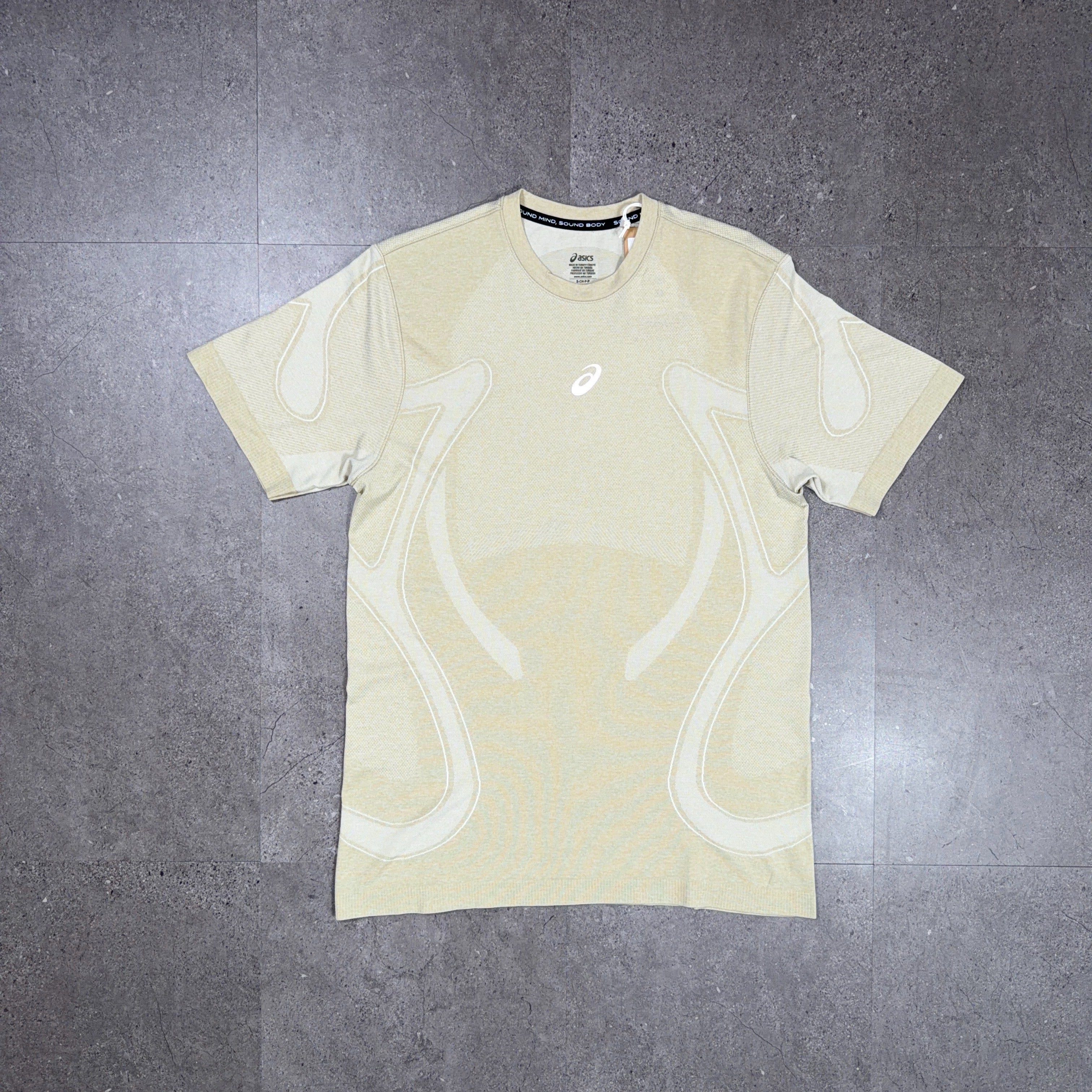 Asics Seamless T-Shirt Cream