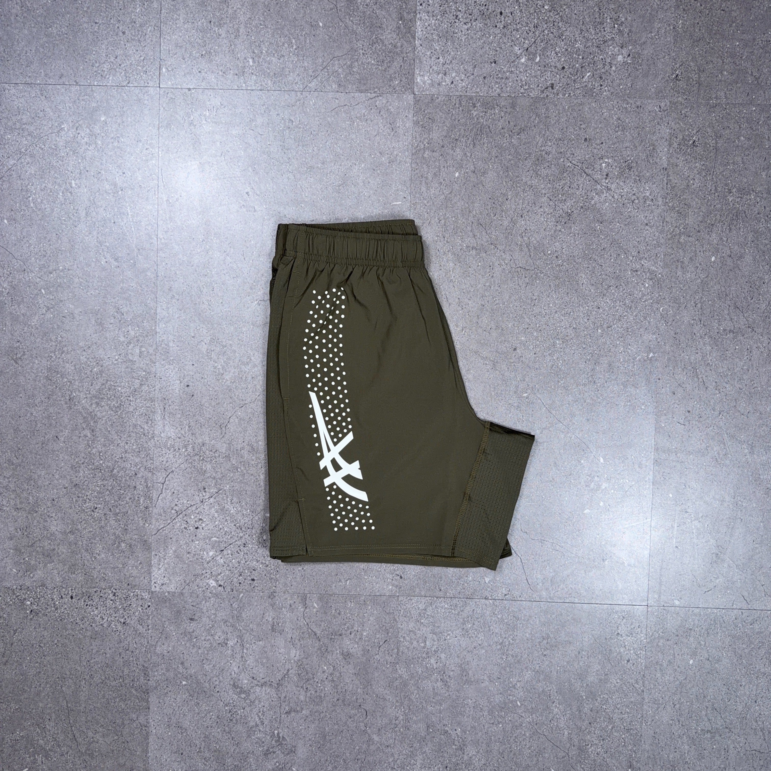 Asics Icon Shorts Brown Stone