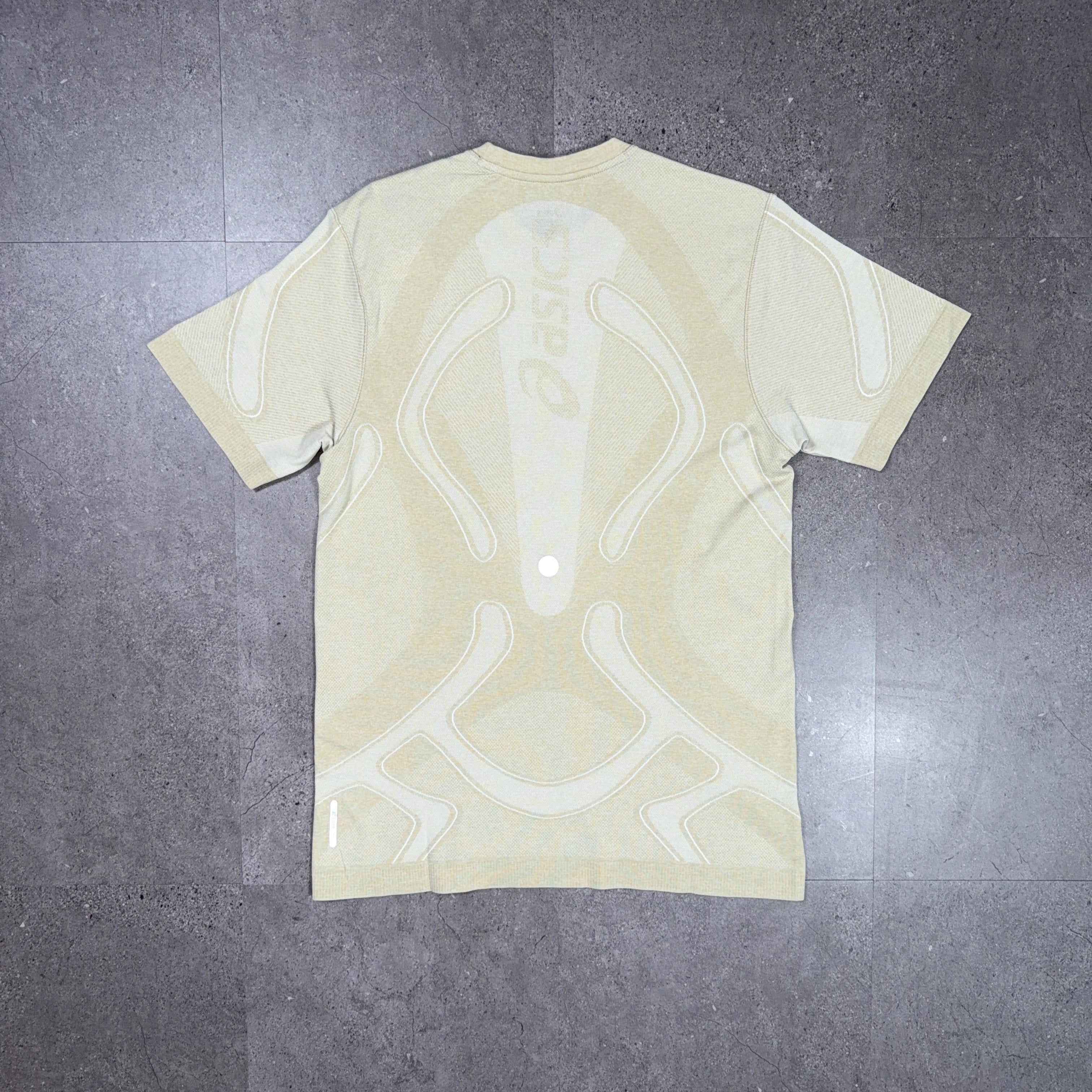 Asics Seamless T-Shirt/Shorts Cream/Black