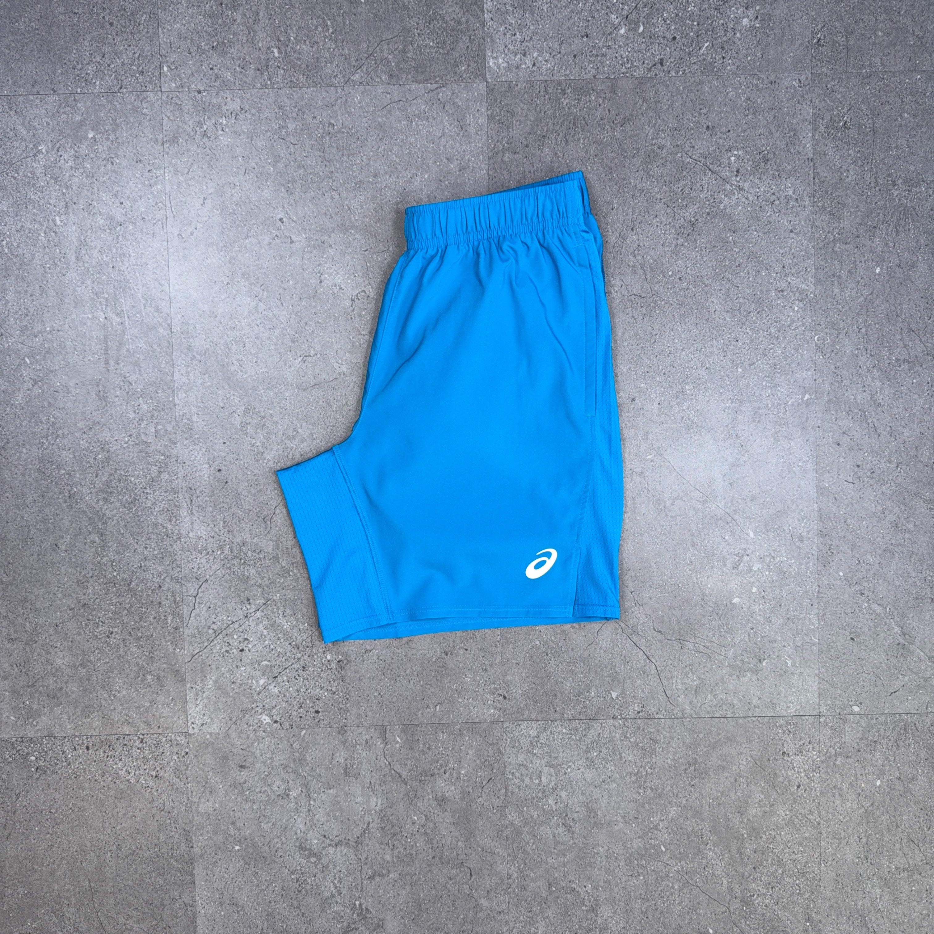 Asics Vest T-Shirt/Shorts Set Aegean Blue