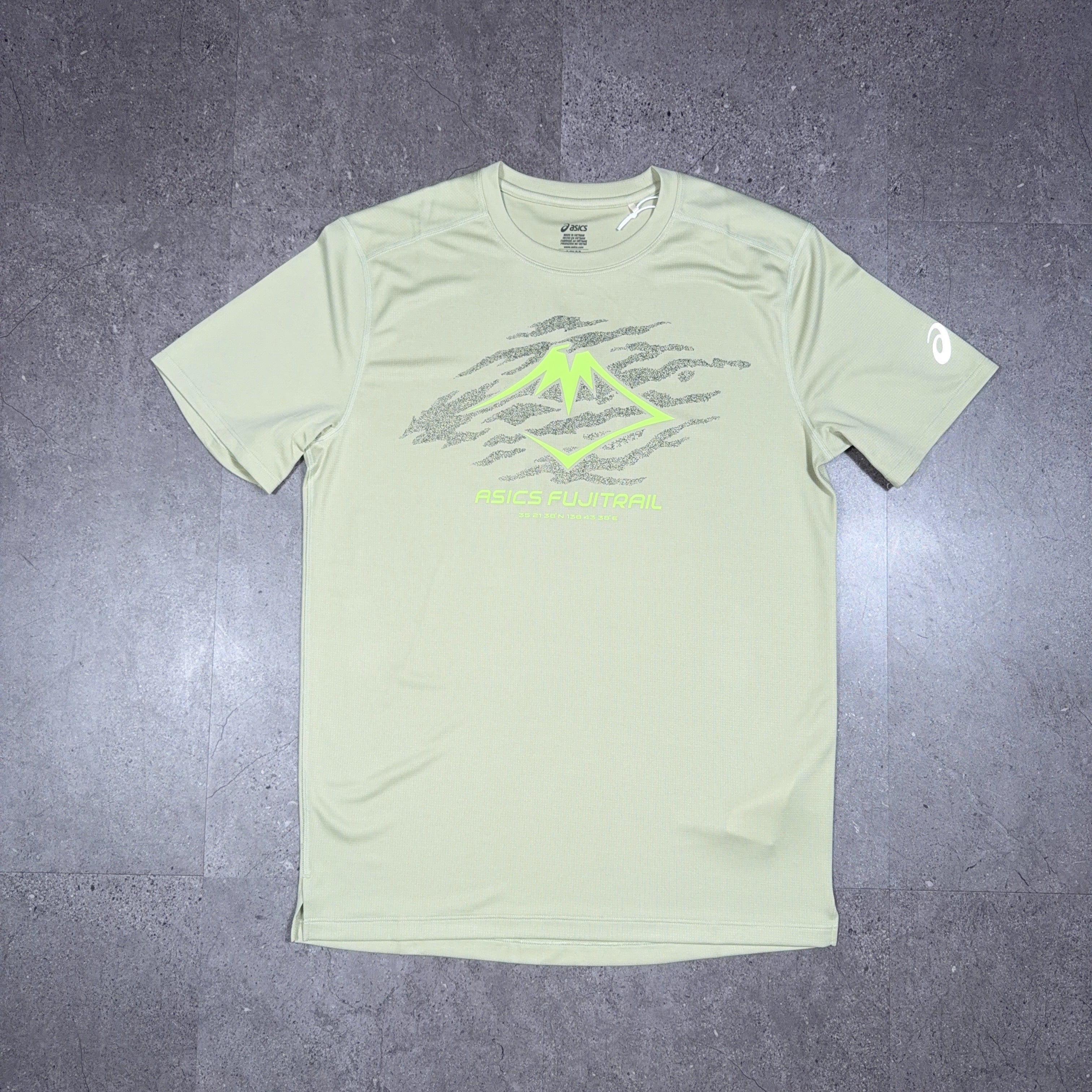 Asics Fujitrail T-Shirt Khaki