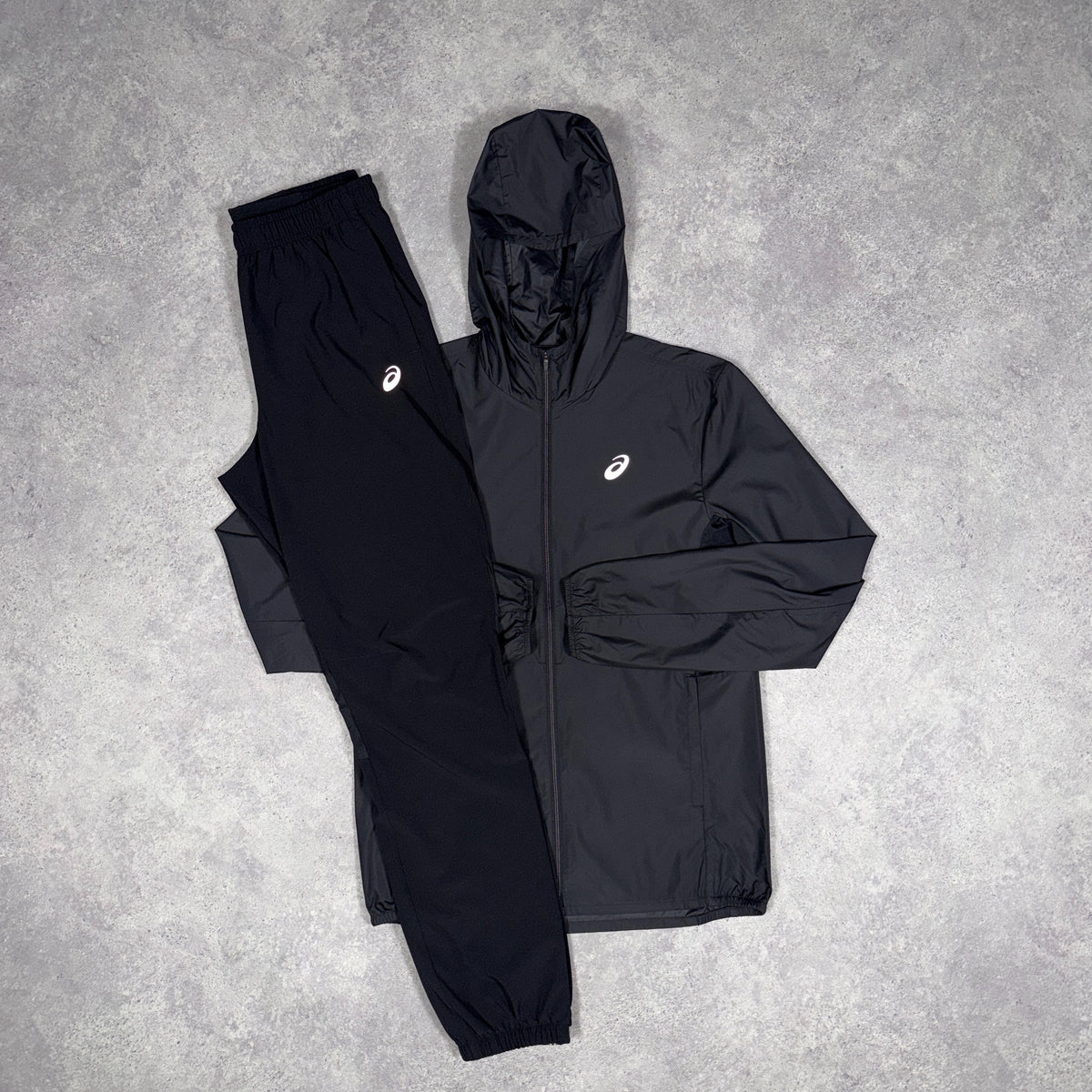Asics Core Tracksuit Set Black
