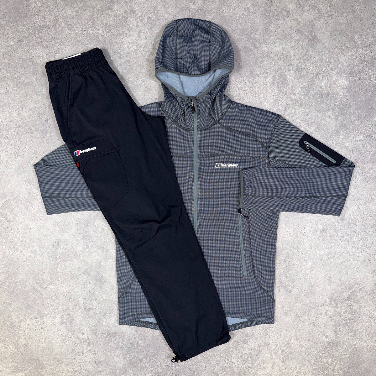 Berghaus Pravitale Tracksuit Set Grey/Black
