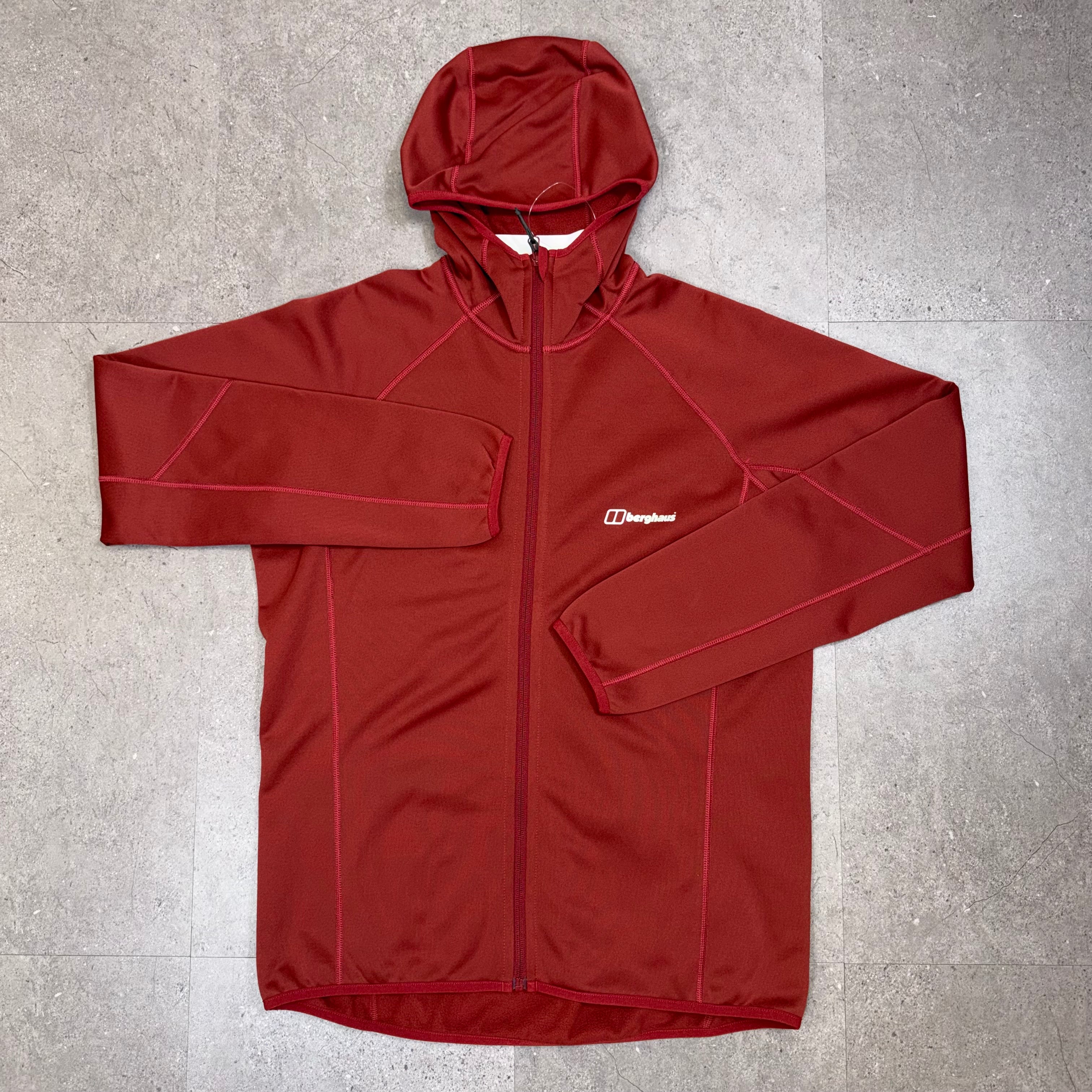 Berghaus Abbeystead Hooded Jacket Maroon