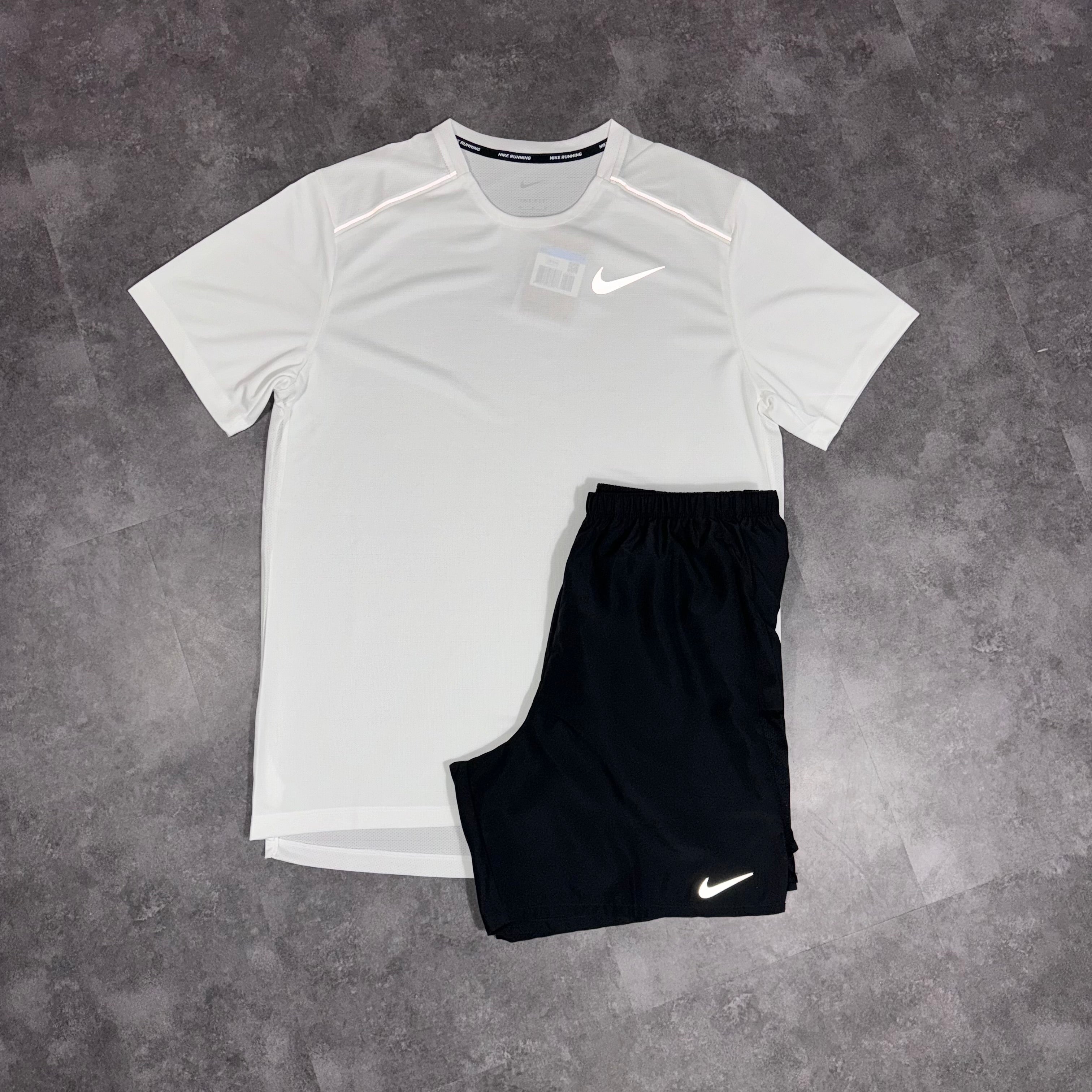Nike Miler Set White/Black