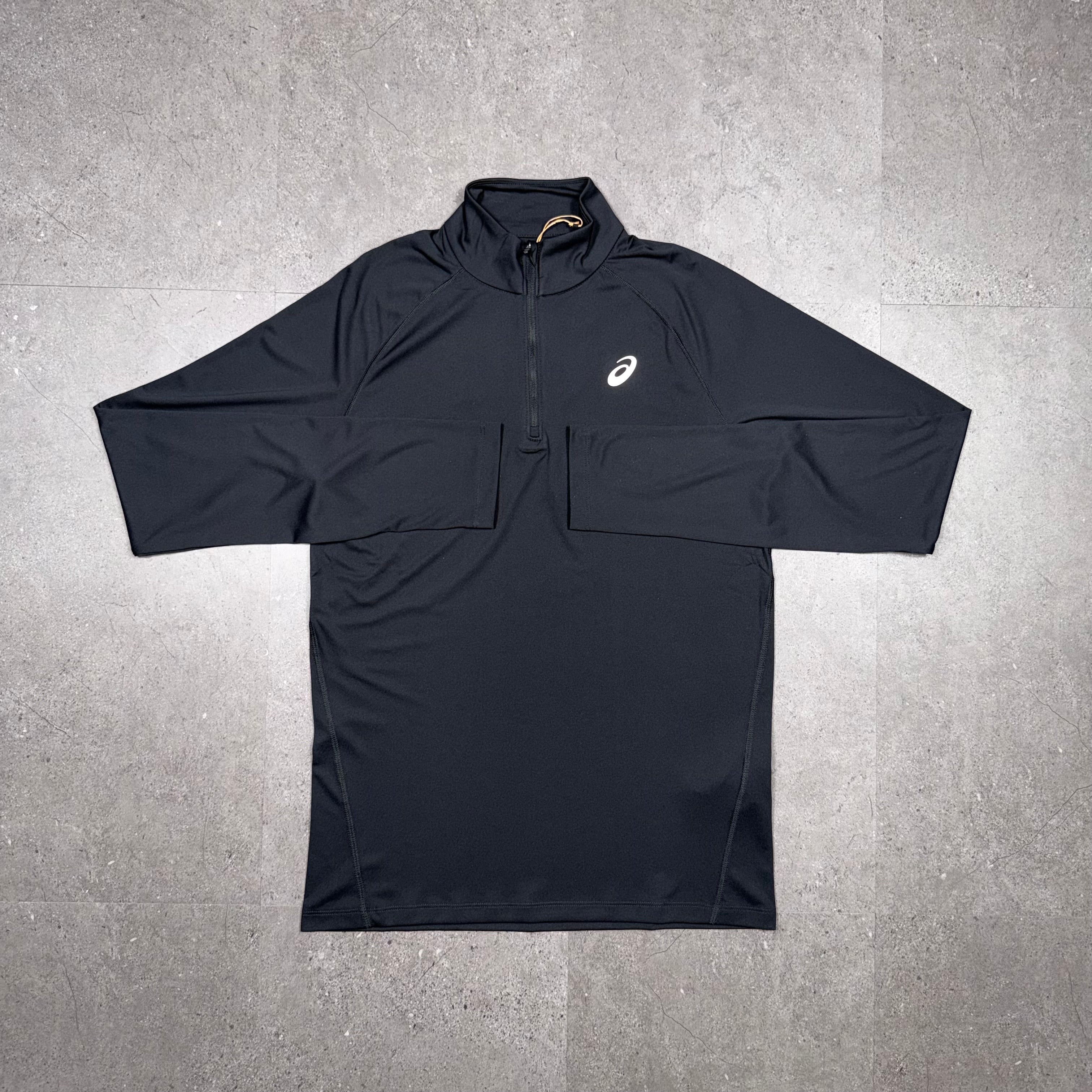 Asics Half Zip Black