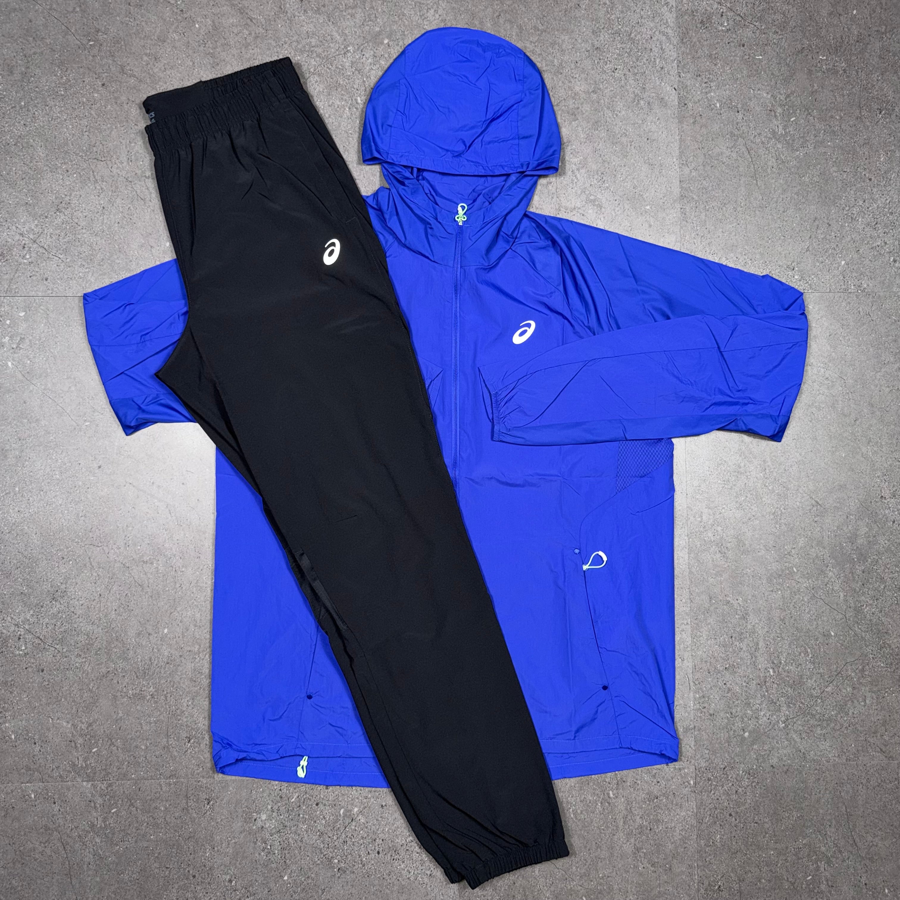 Asics Road Tracksuit Set Cobalt Burst/Black