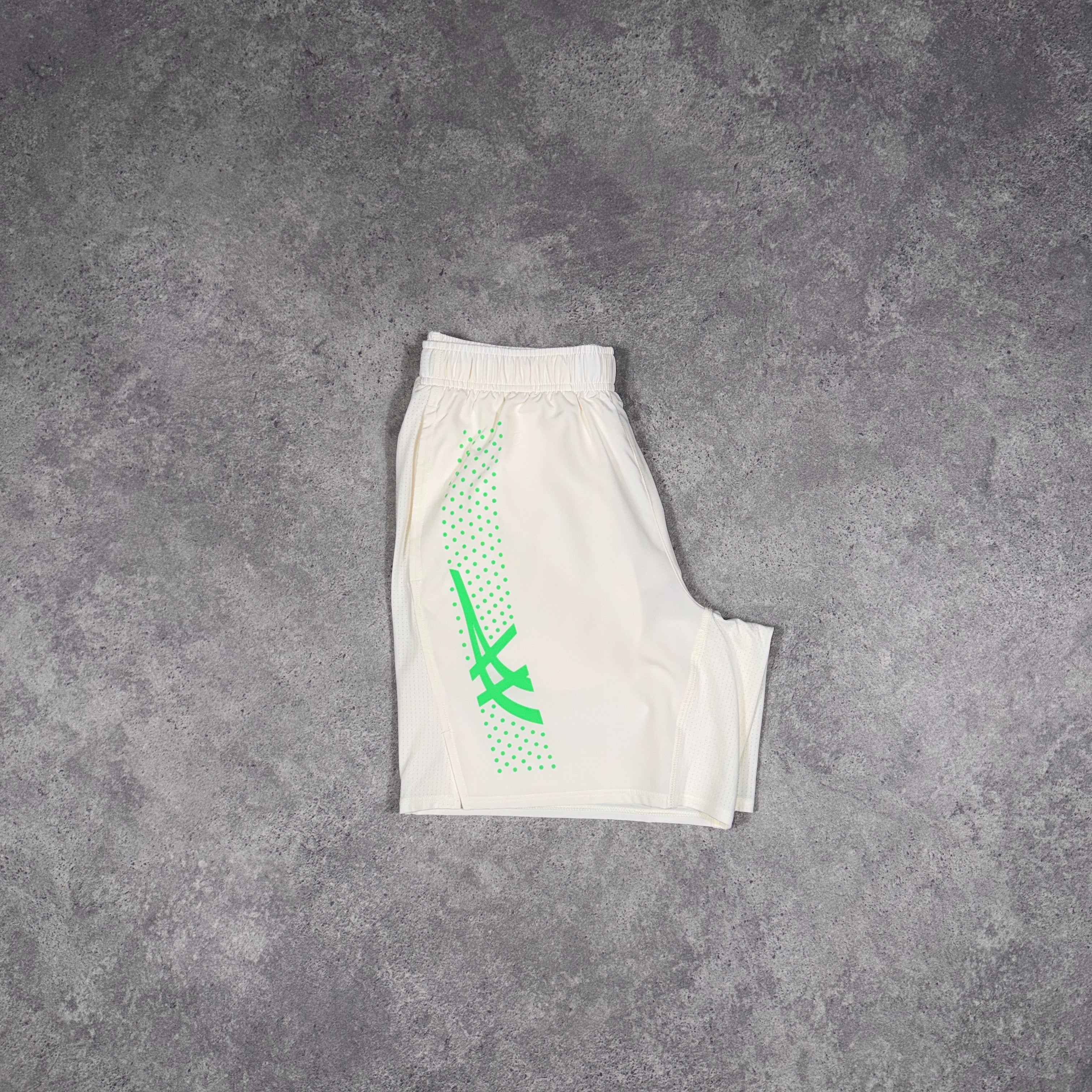 Asics Icon Short Cream/Vital Green
