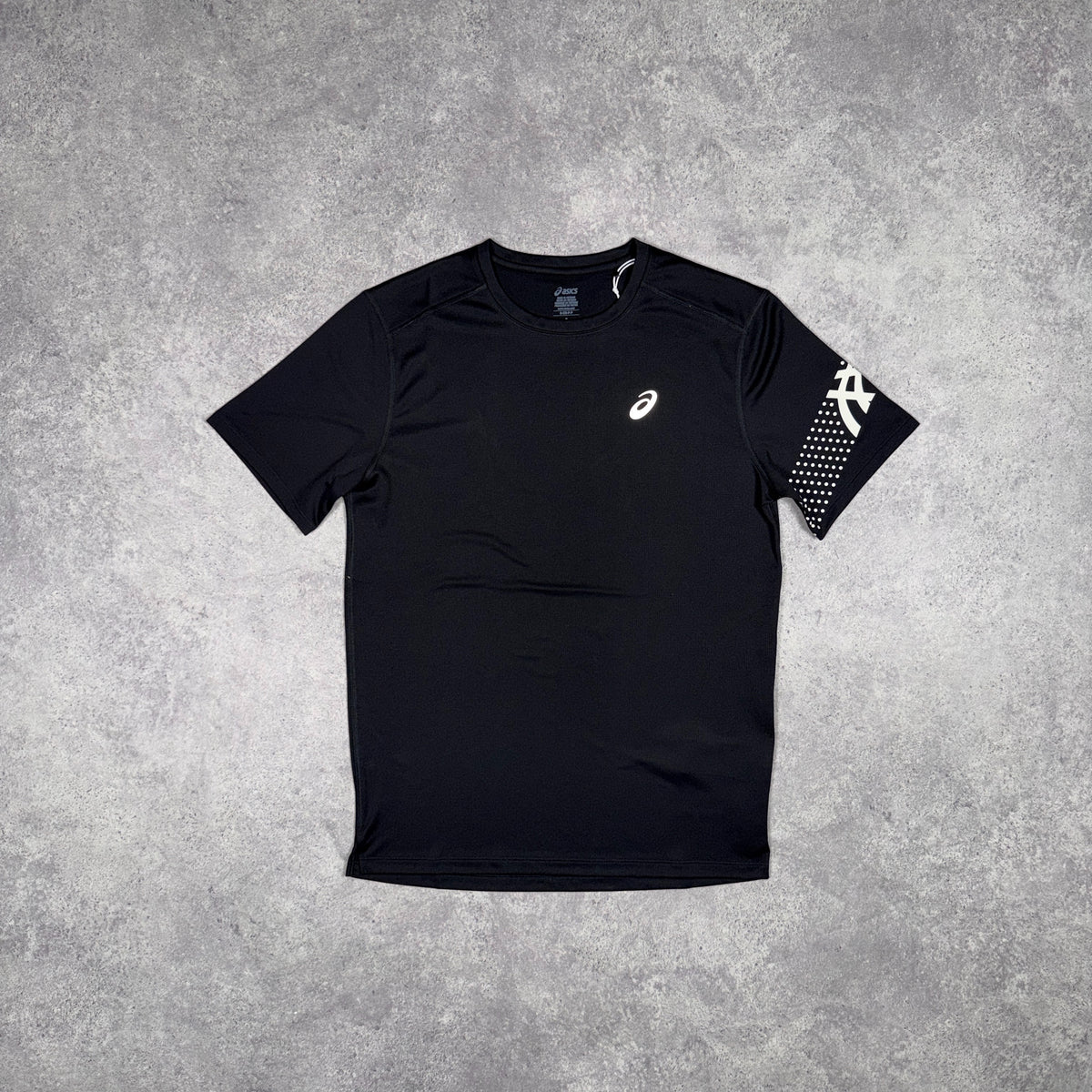 Asics Icon 4 Piece Tracksuit and Shorts Set Black/White