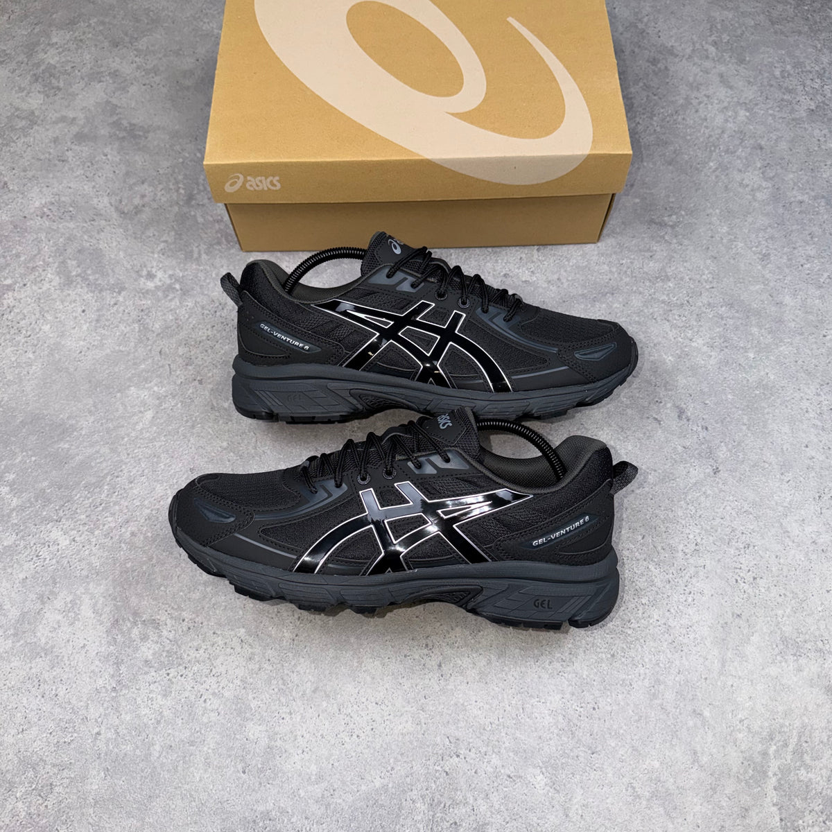 Asics Gel Venture 6 Triple Black