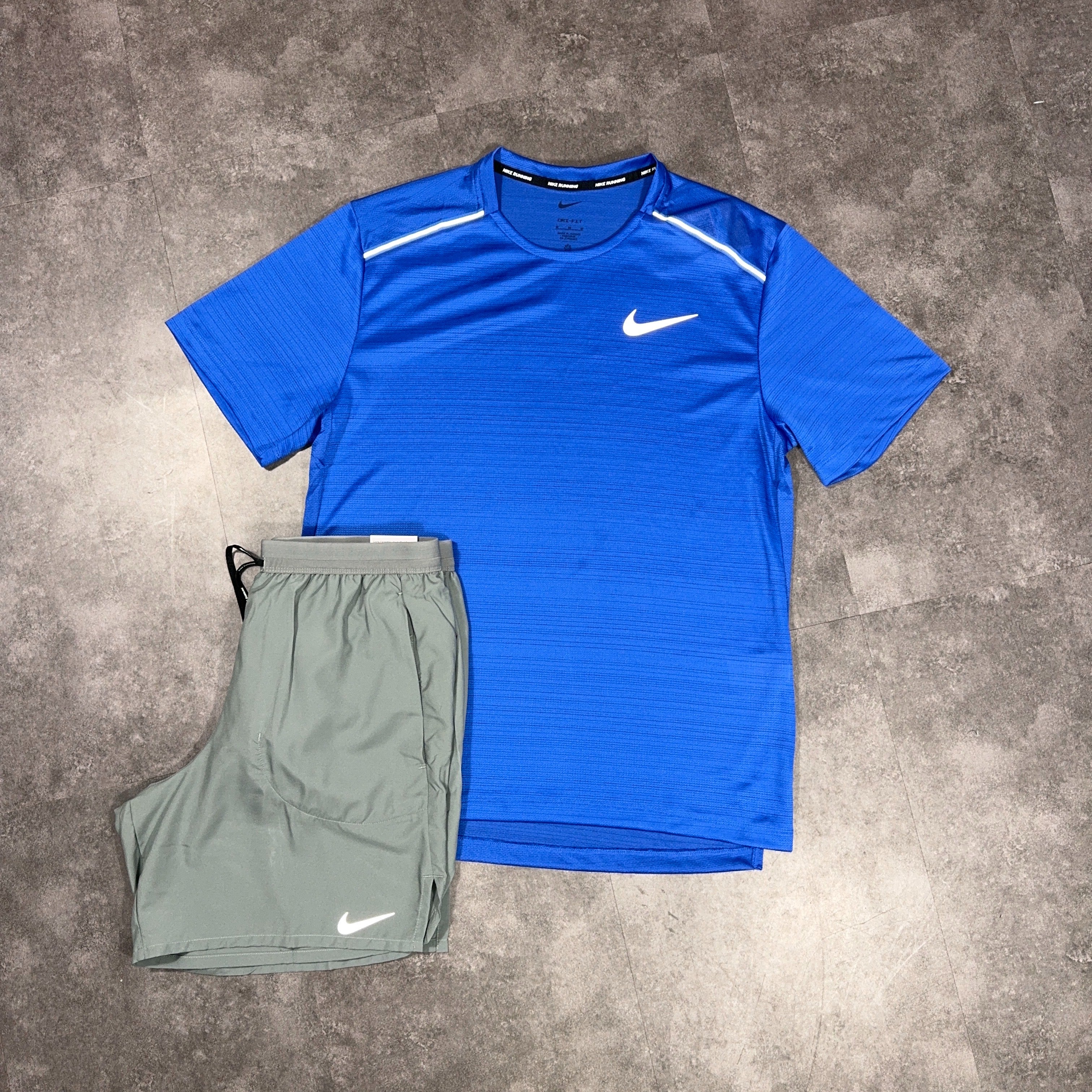 Nike Miler Set Royal Blue/Grey Flex
