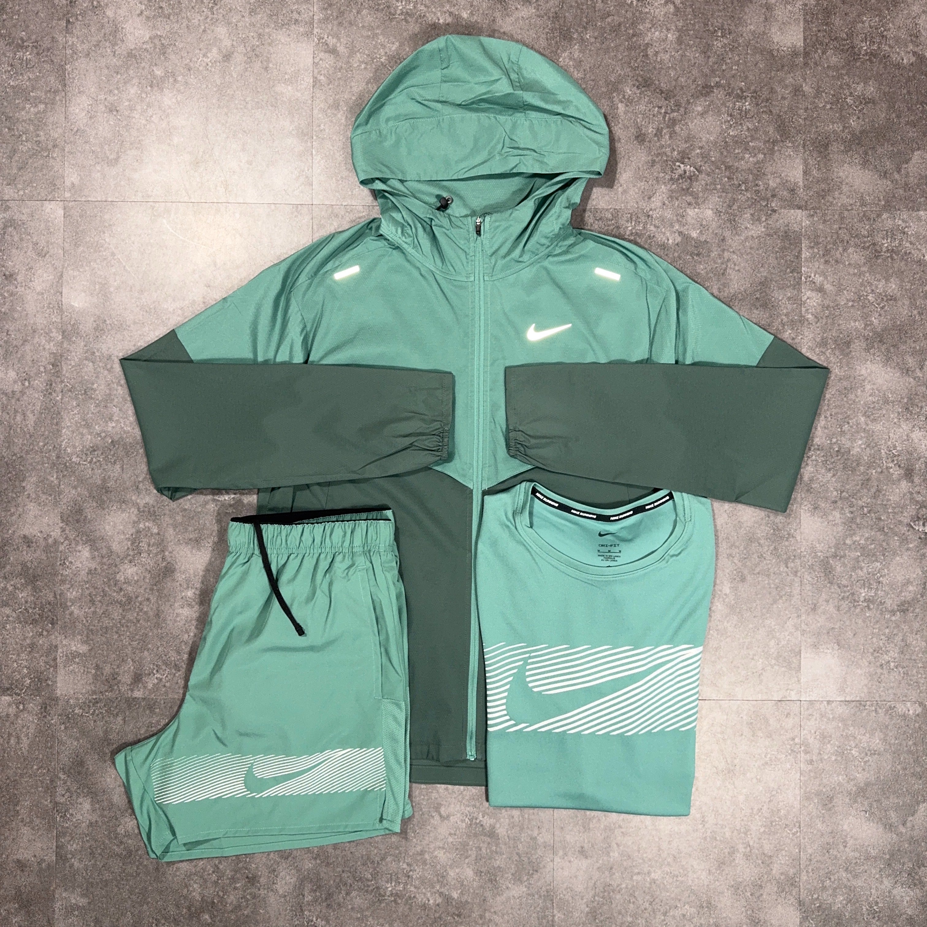 Nike Windrunner 3 Piece Set Vintage Green/Bicoastal