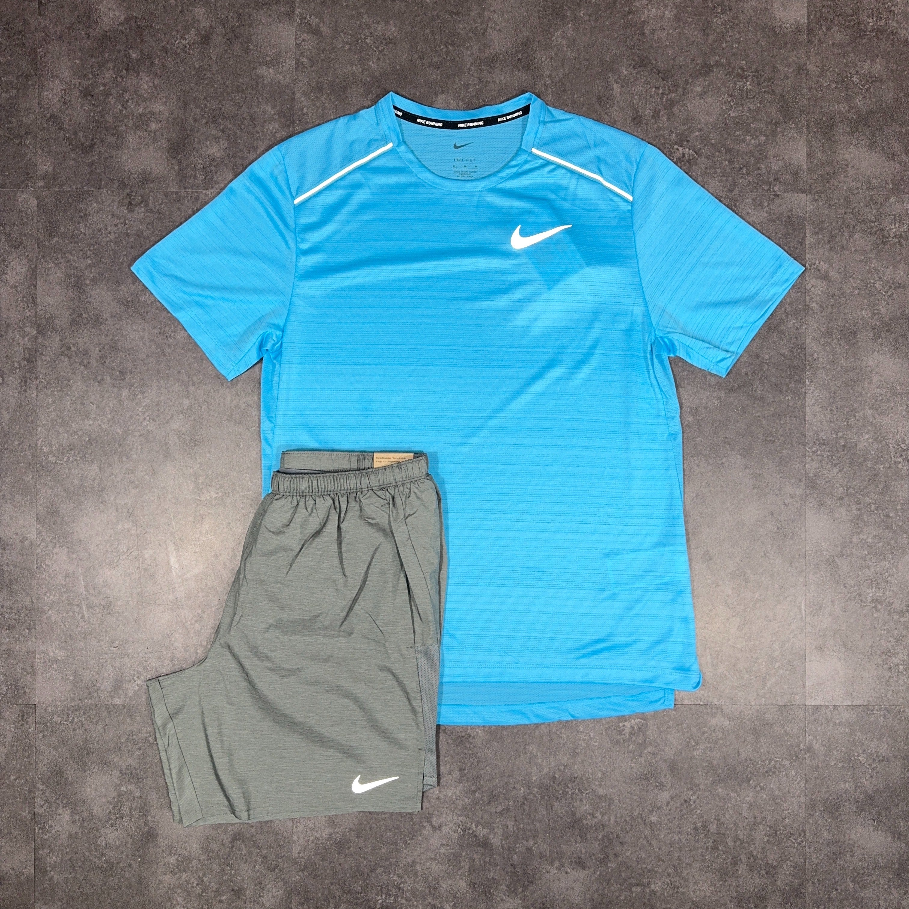 Nike Miler Set Baltic Blue/Grey