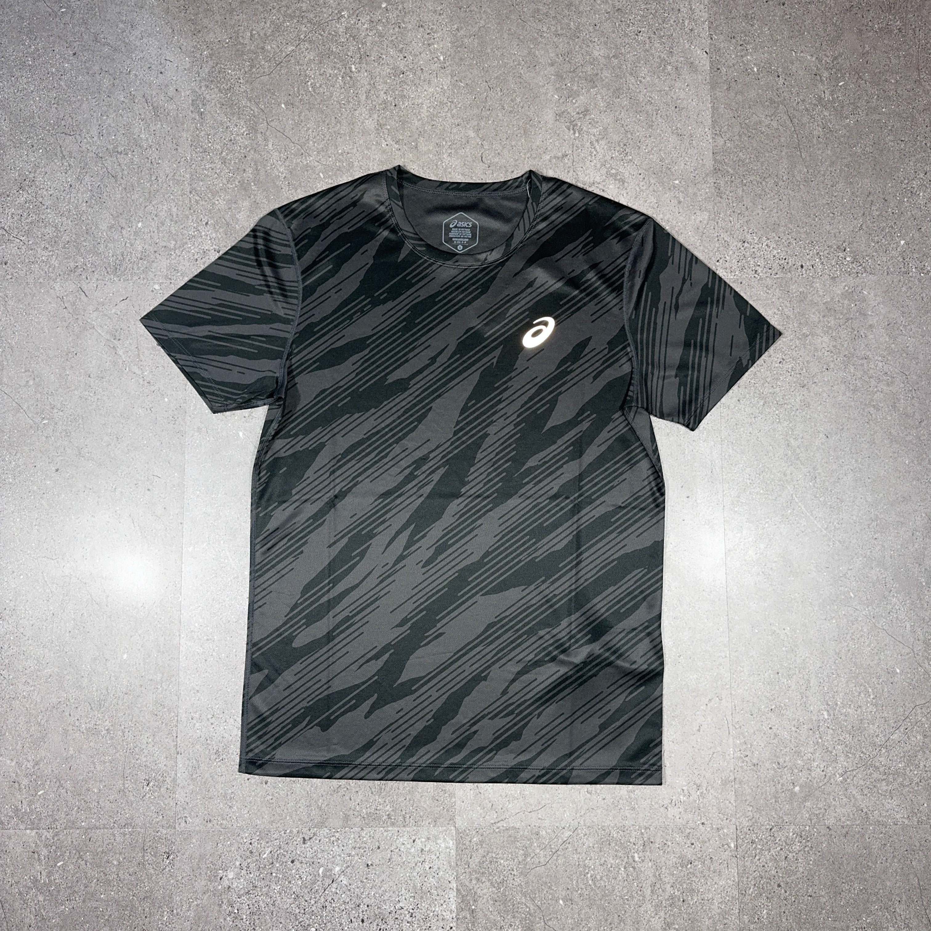 Asics Core All Over Paint Black T-Shirt