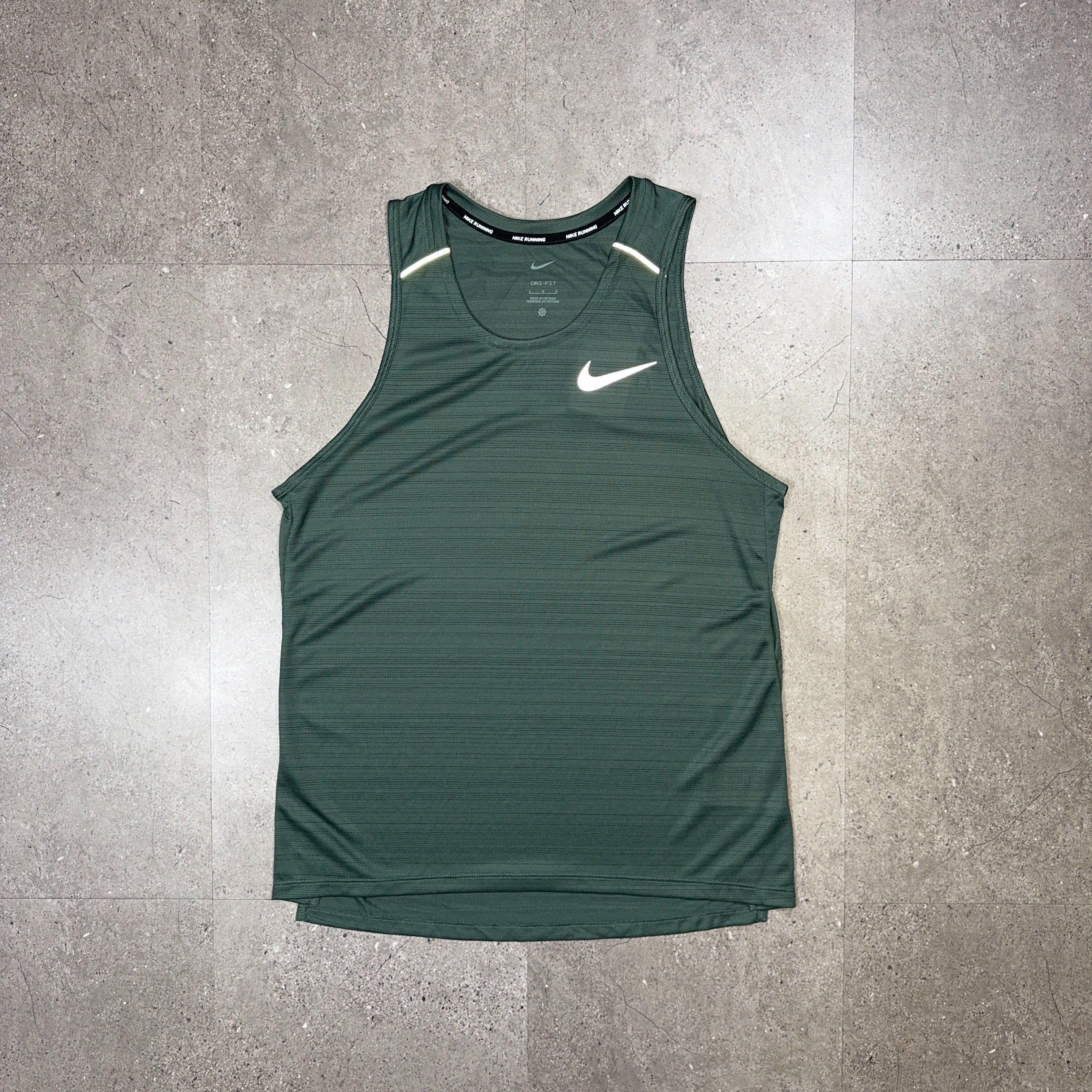 Nike Miler Vest Vintage Green