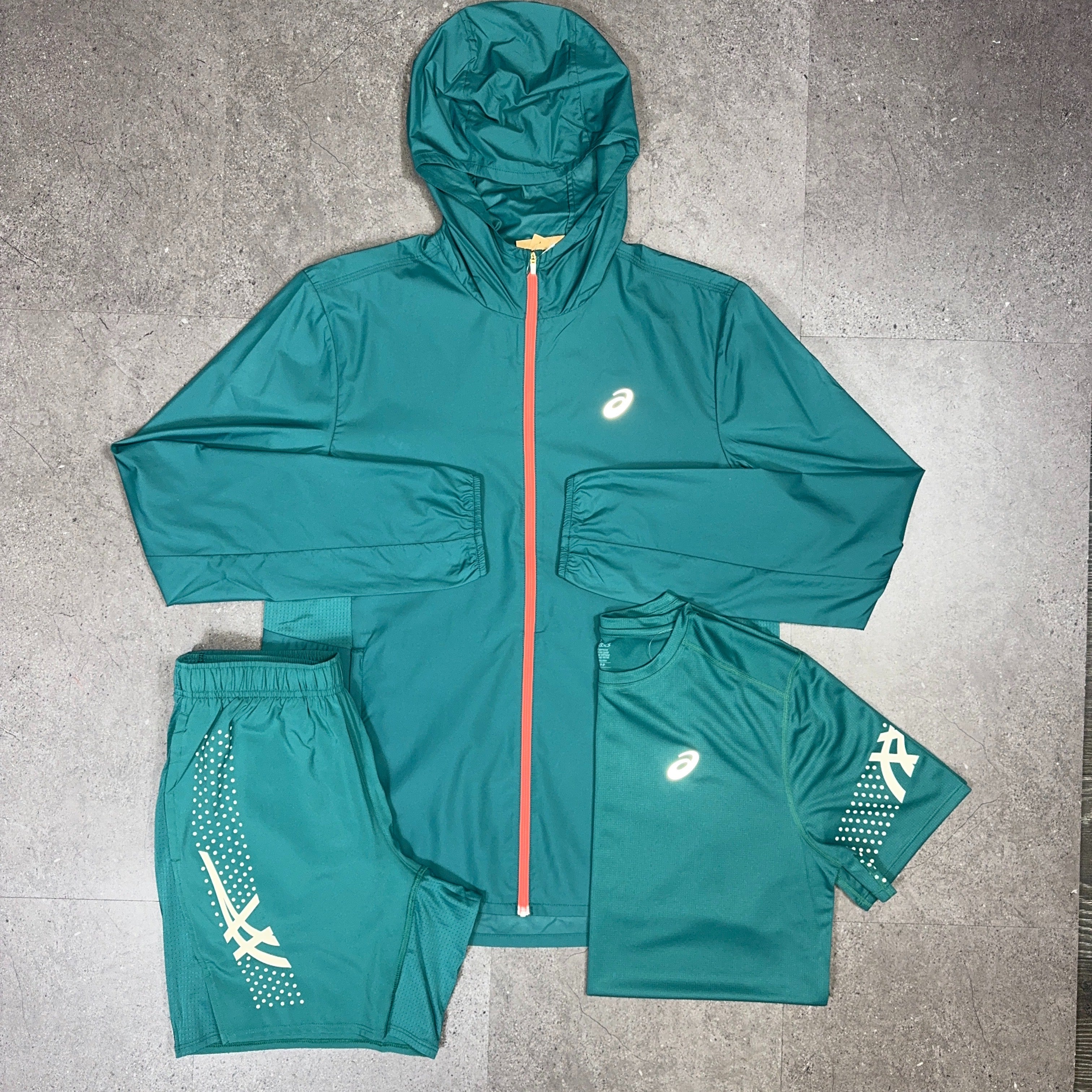 Asics Icon 3 Piece Set Rainy Lake