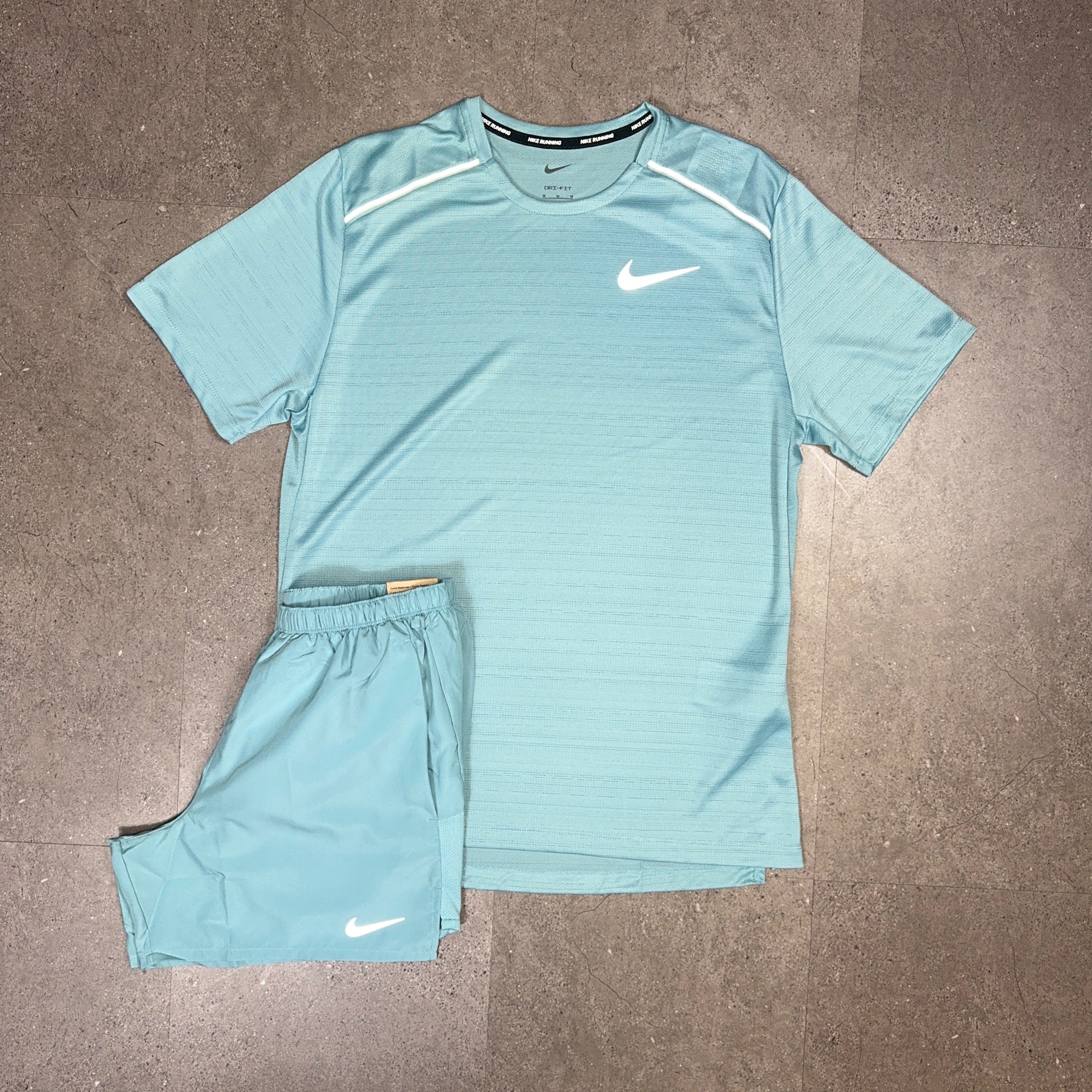 Nike Miler Set Denim Turquoise