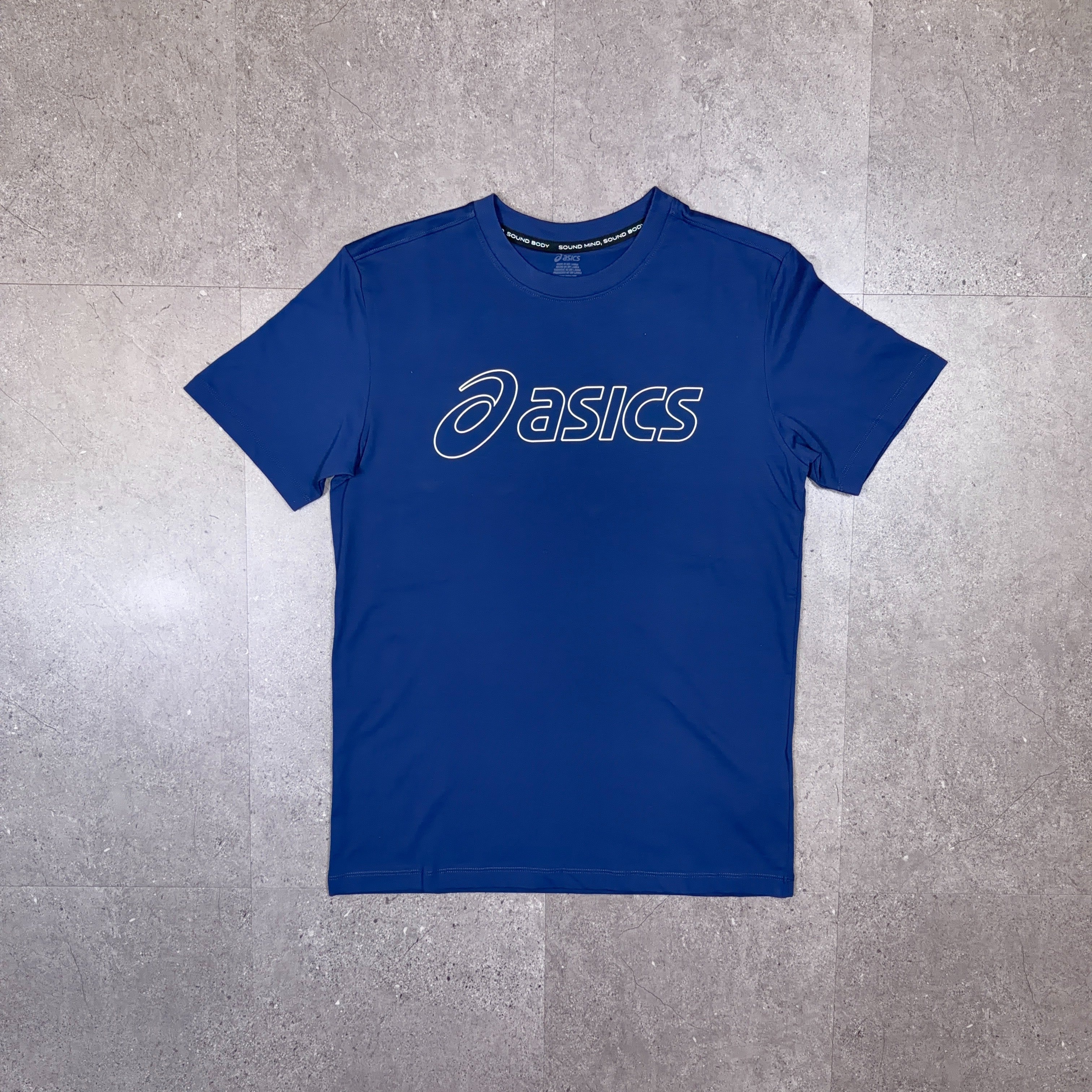 Asics Logo T-Shirt Blue