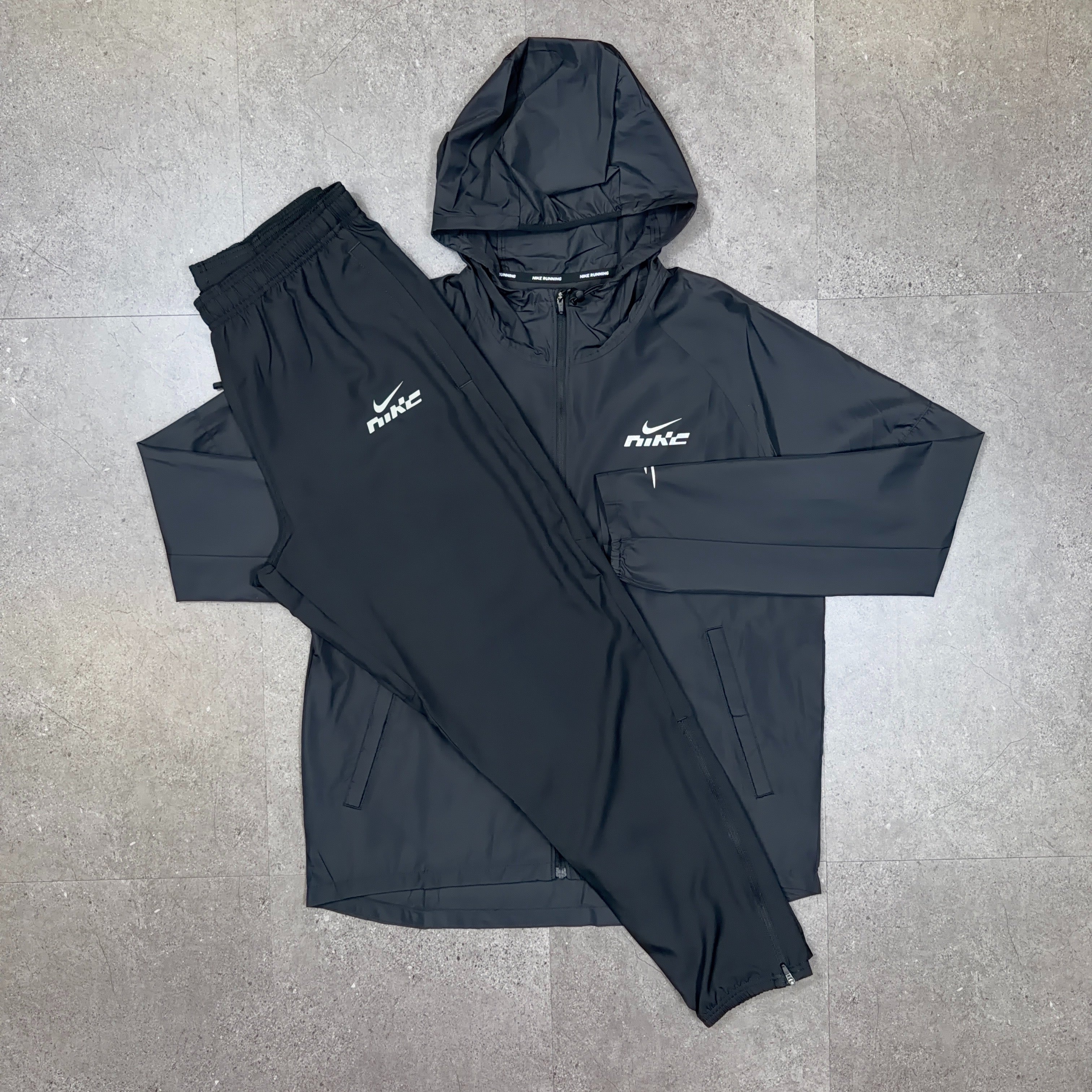 Nike Dri fit Swoosh Tracksuit Black