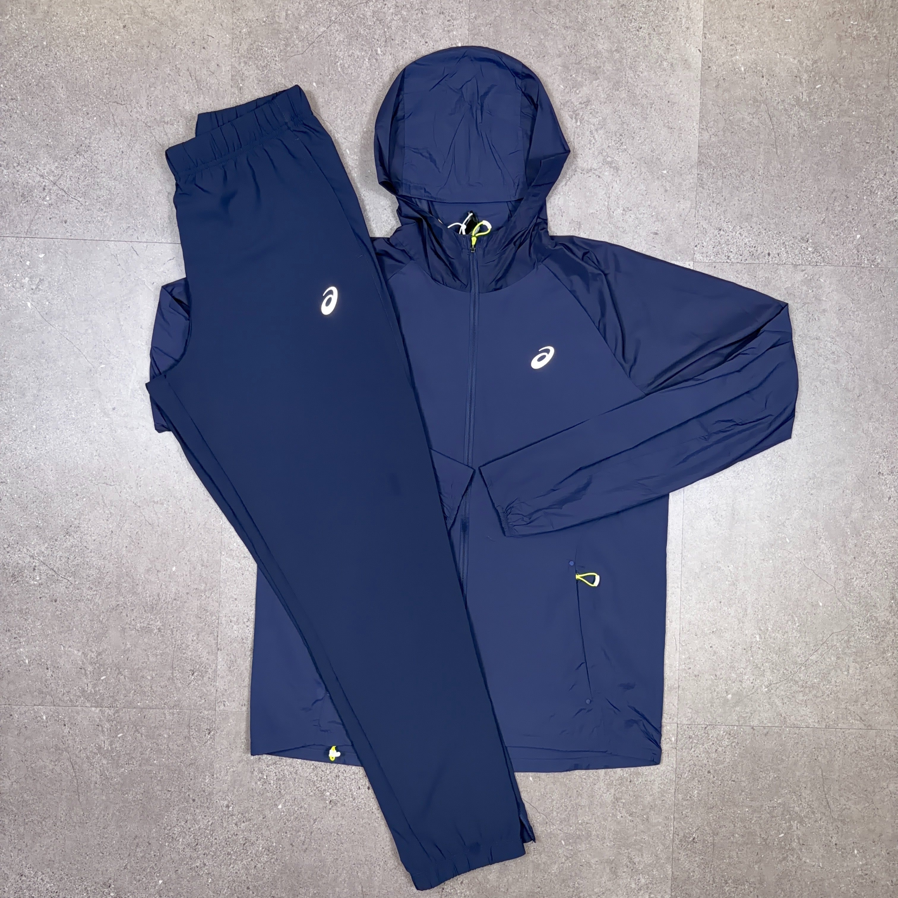 Asics Road Tracksuit Set Midnight Navy