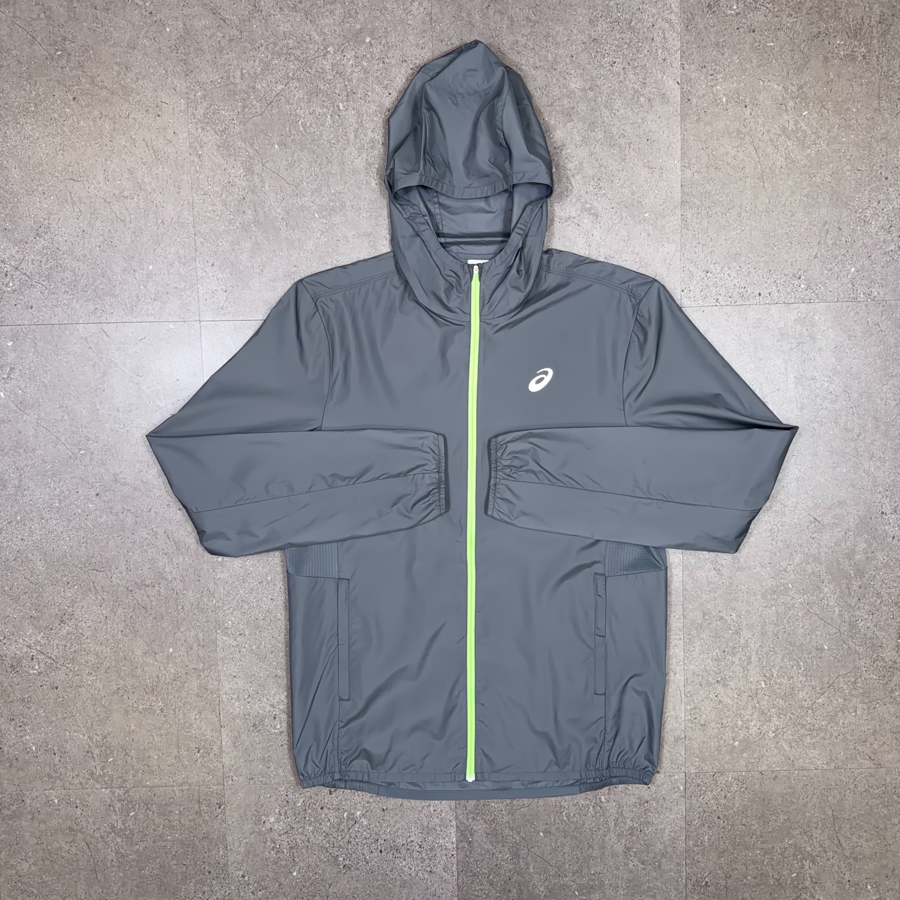 Asics Core Windrunner Steel Grey/Neon