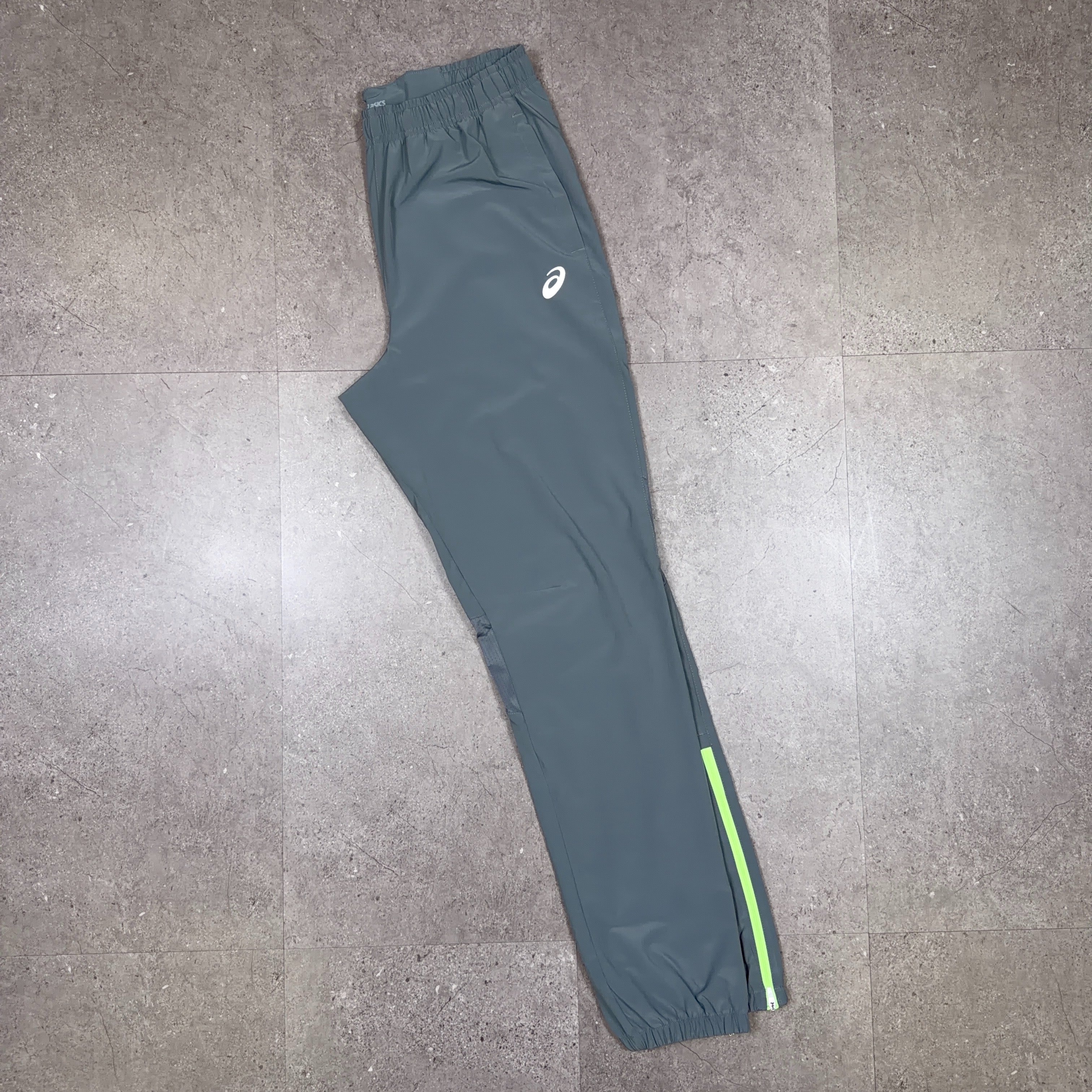 Asics Woven Bottoms Steel Grey/Neon