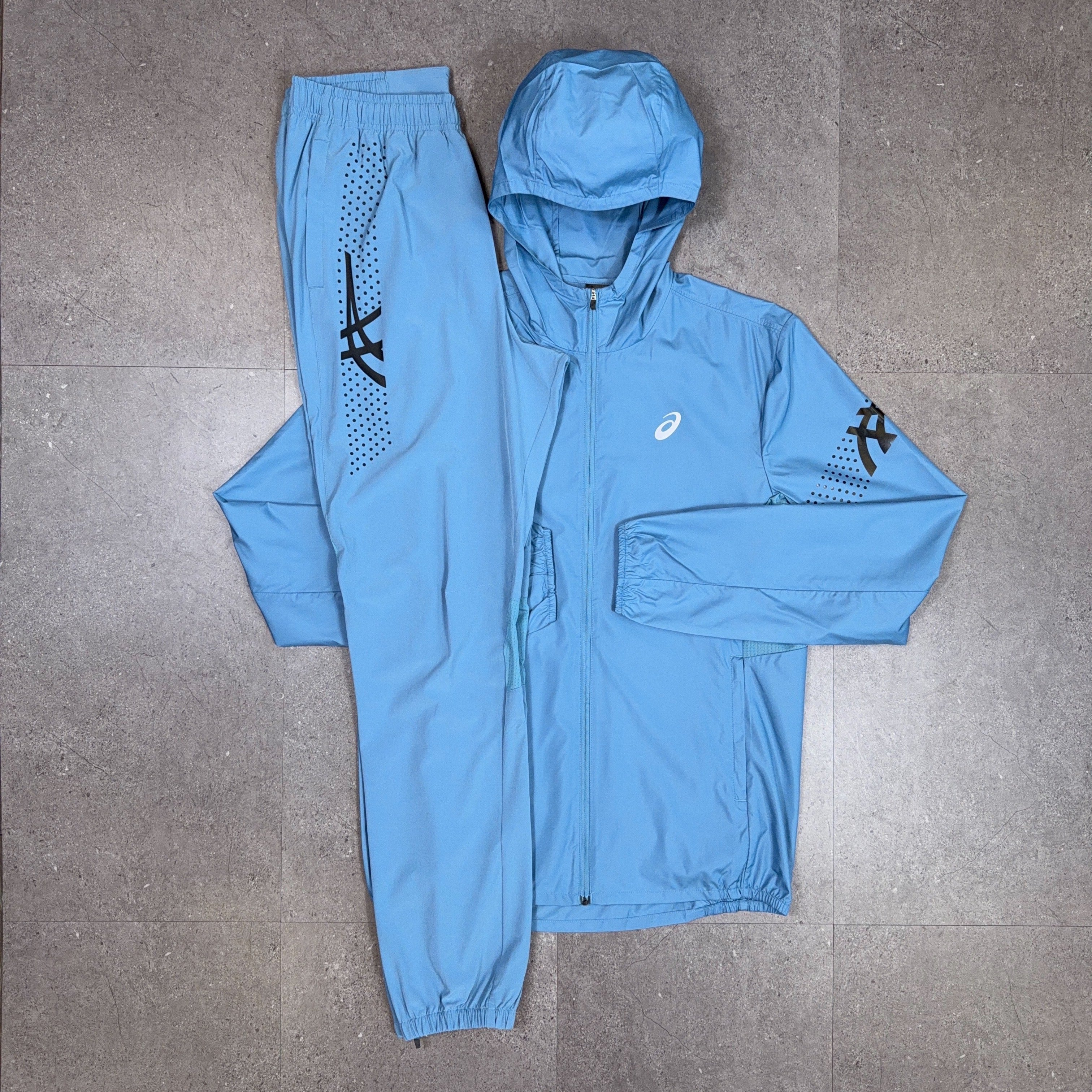 Asics Icon Tracksuit Set Saba Blue