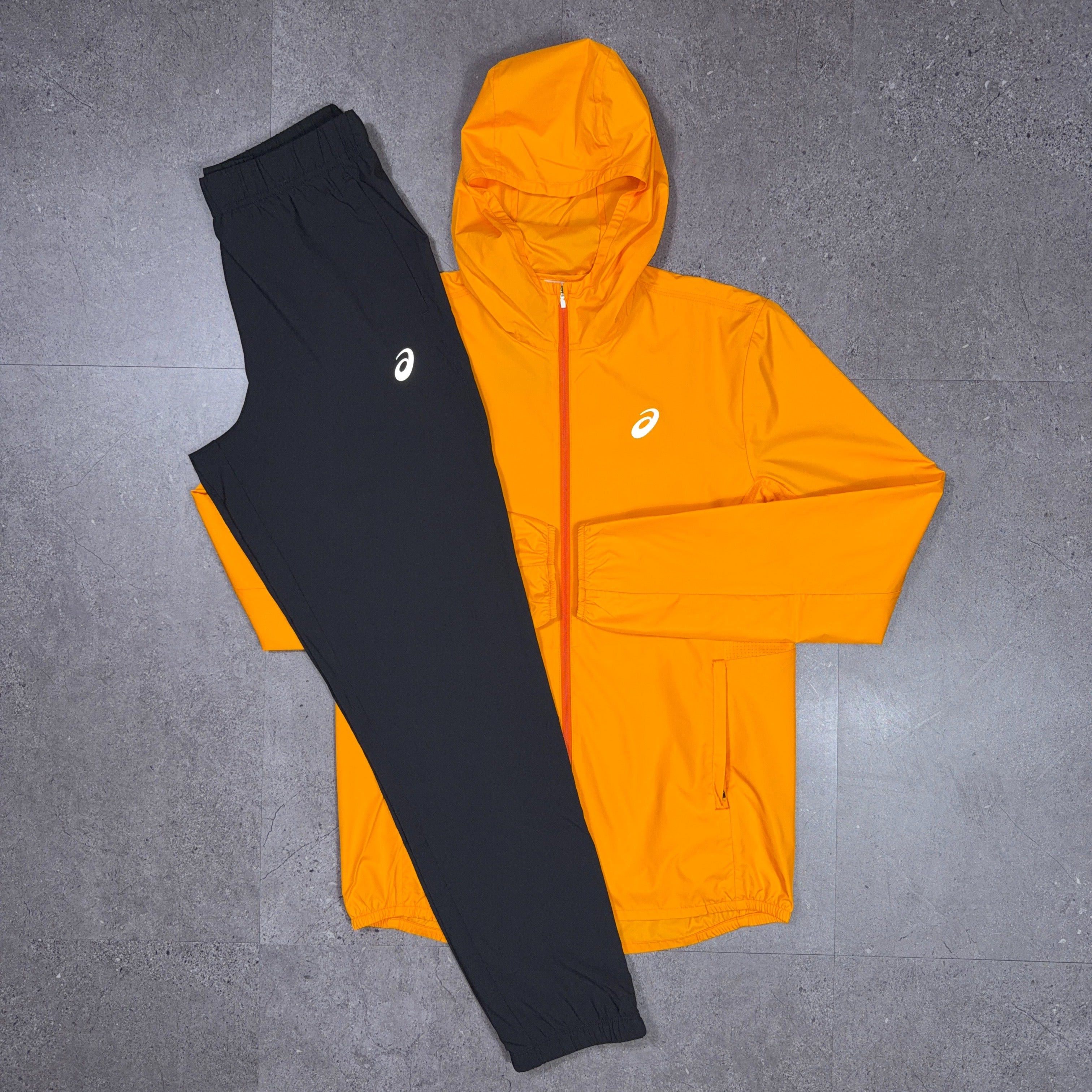Asics Core Tracksuit Set Yamabuki Orange/Black