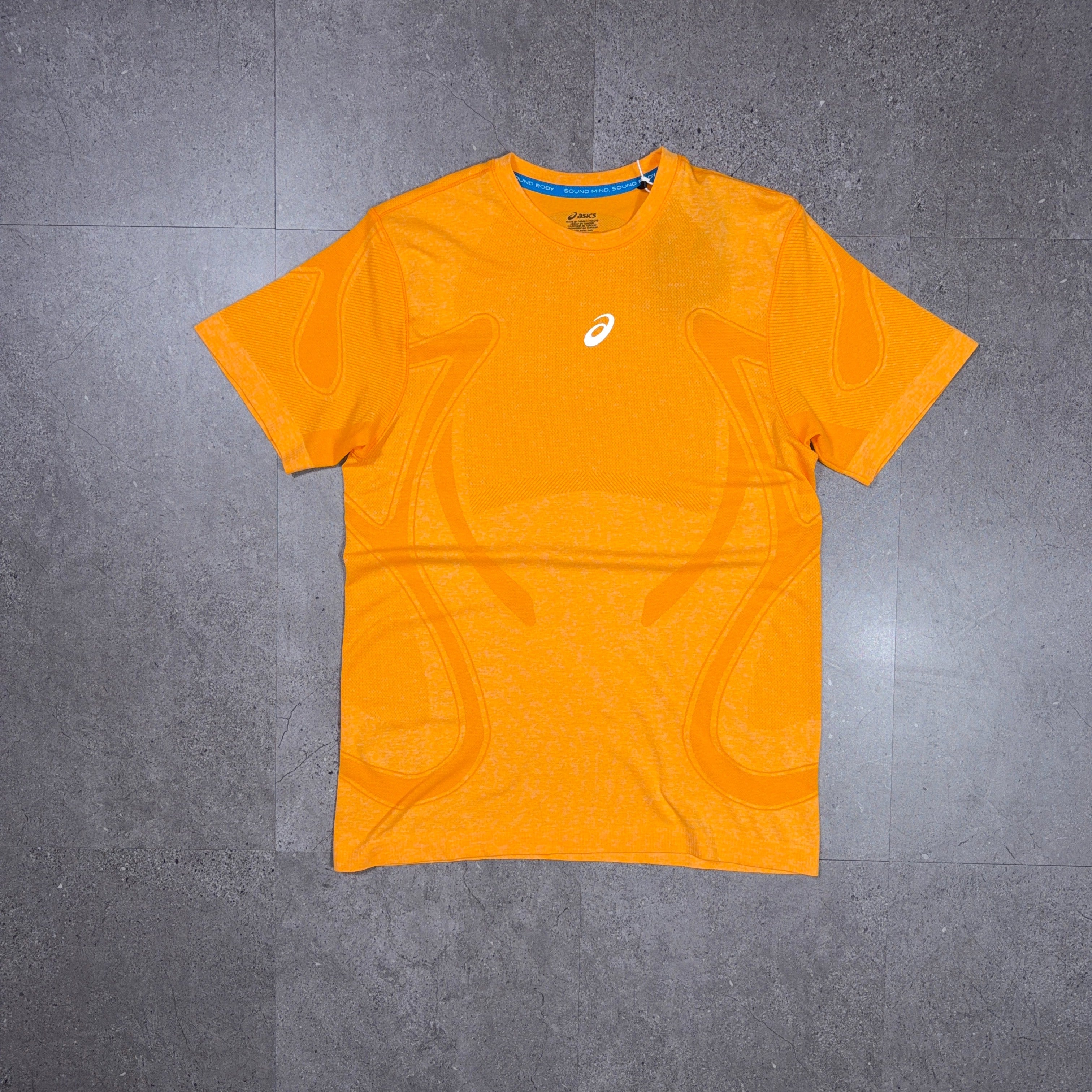 Asics Core/Seamless 3 Piece Windrunner/Shorts Set Yamabuki Orange/Black