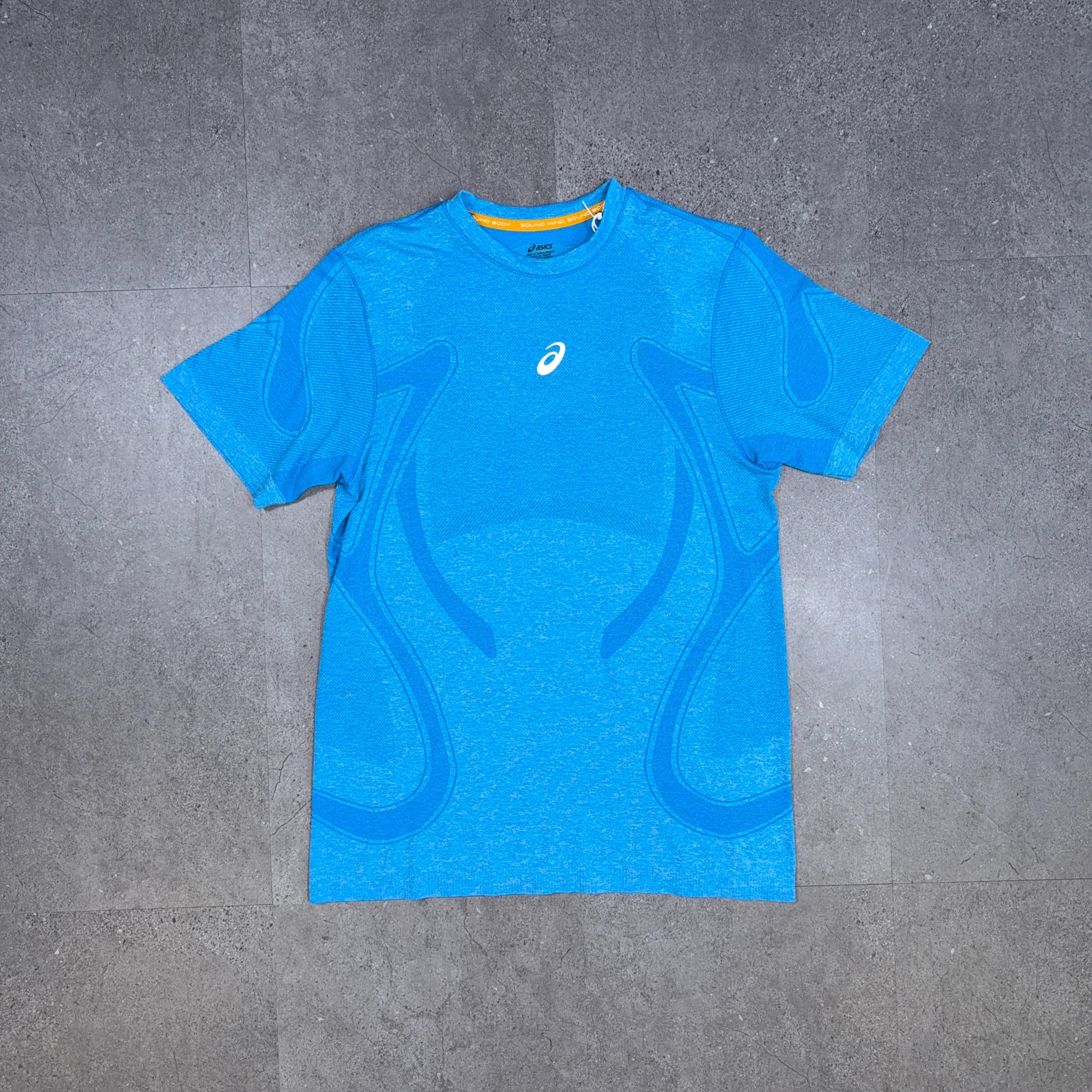 Asics Seamless T-Shirt Aegean Blue