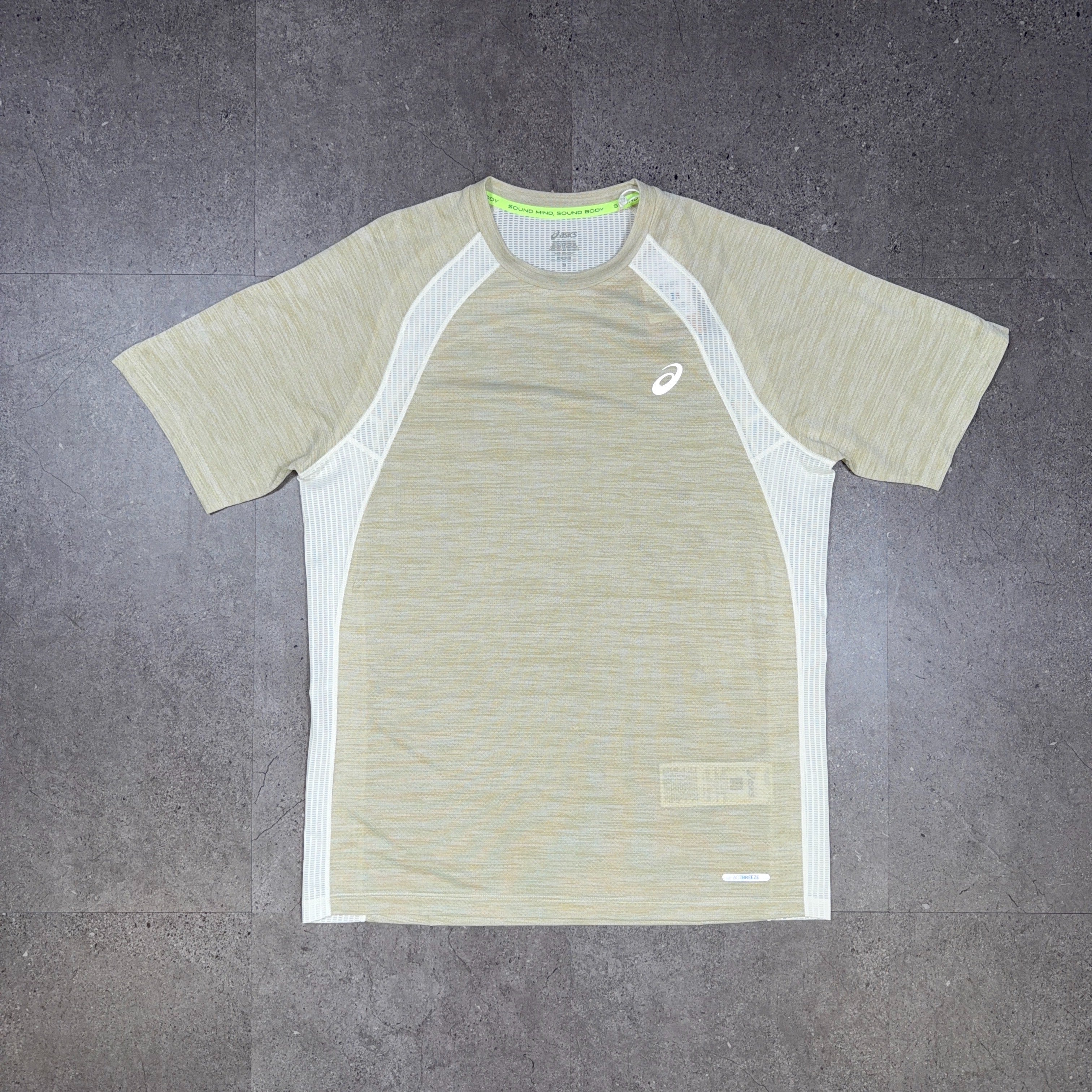 Asics Road T-Shirt Cream