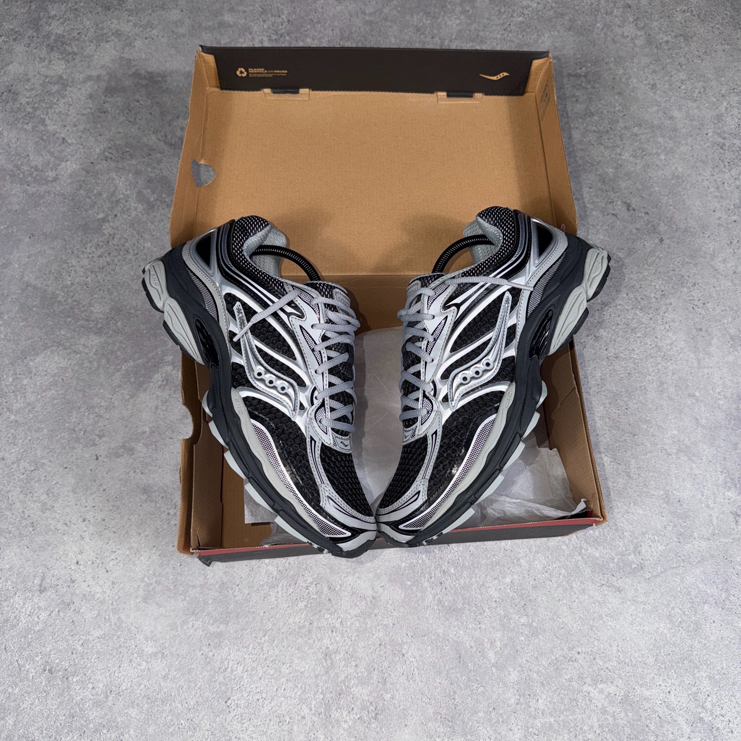 Saucony Progrid Omni 9 Black/Silver